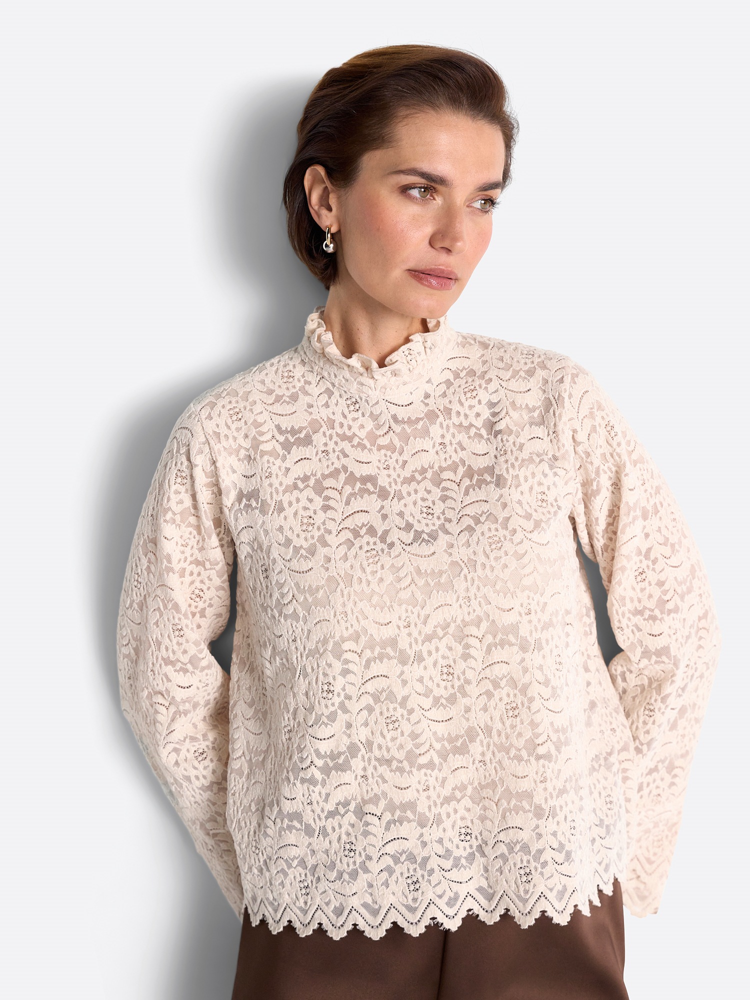 RICHROYAL Spitzenbluse »Rich & Royal«