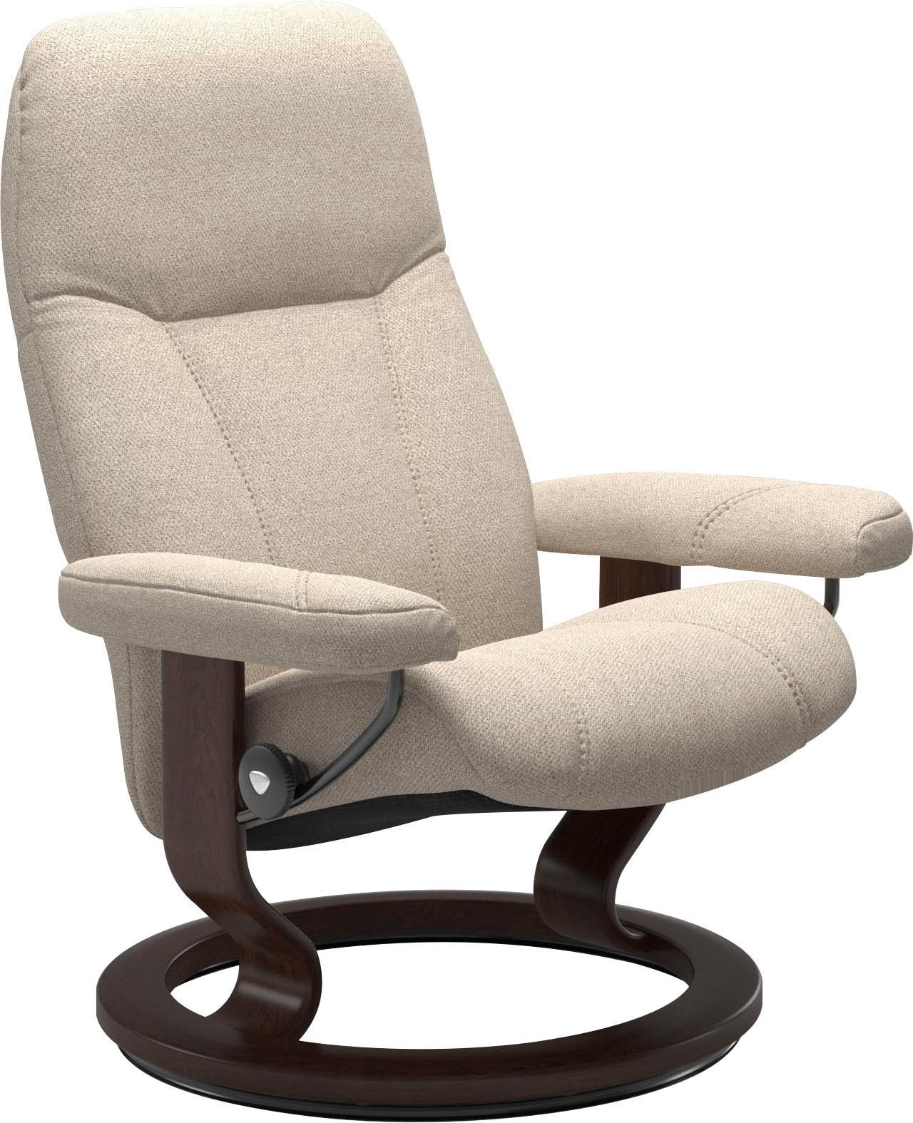 Stressless Relaxsessel "Consul", mit Classic Base, Größe M, Gestell Braun günstig online kaufen