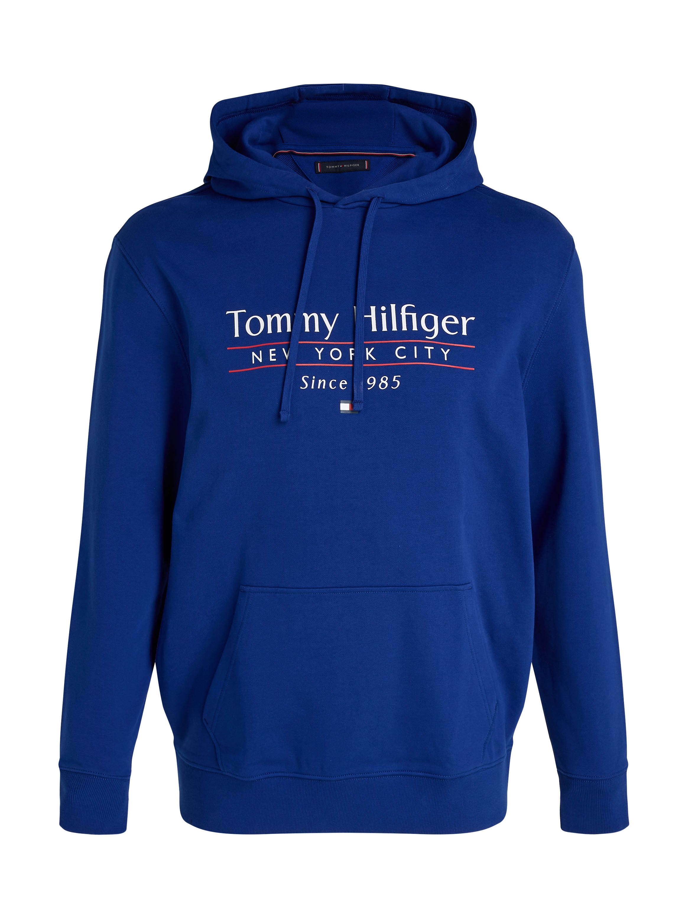 Tommy Hilfiger Big & Tall Kapuzensweatshirt »BT-HILFIGER CENTER STACK HOODY-B«, Große Größen