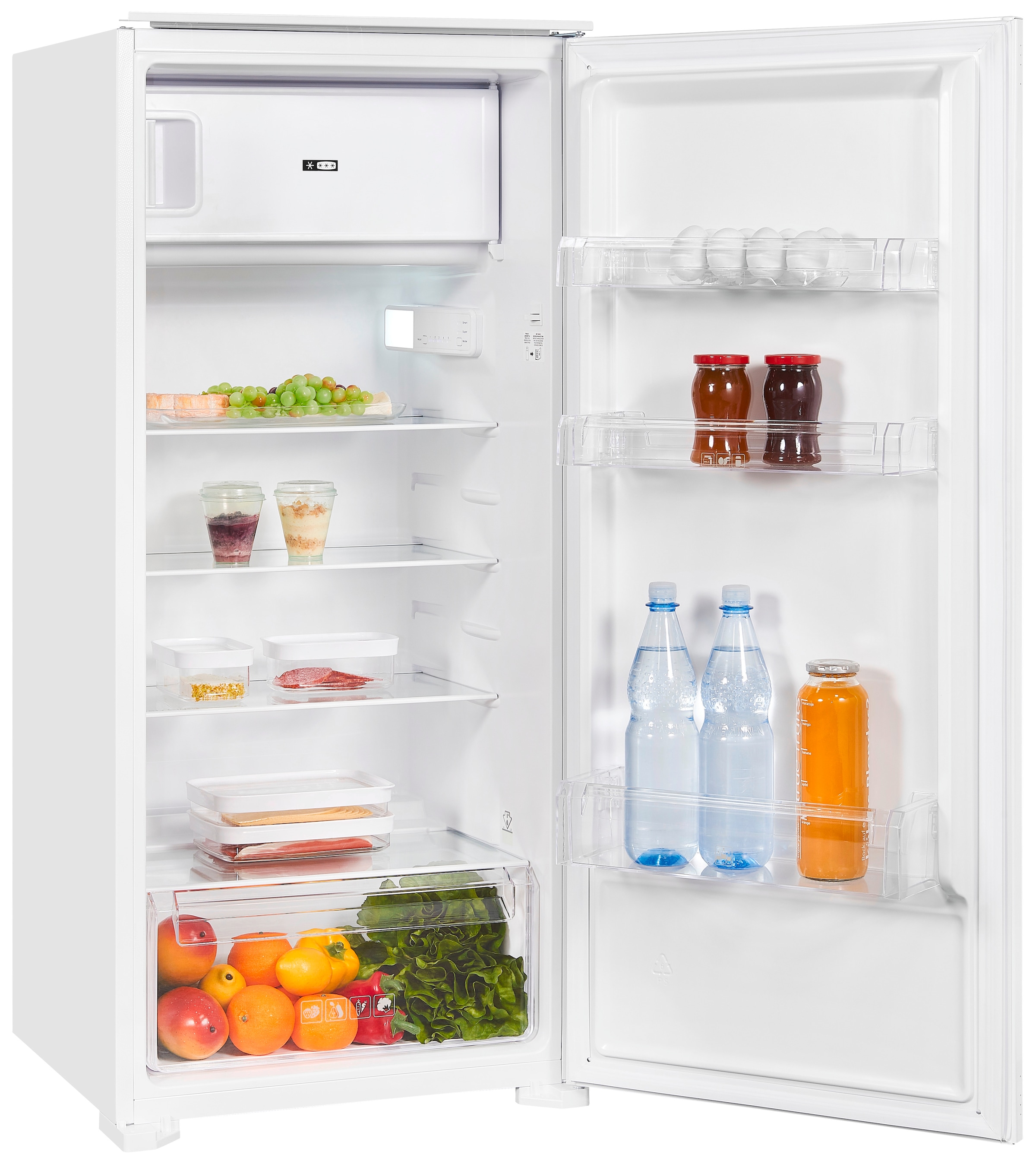 exquisit Einbaukühlschrank »EKS201-4-E-040E« 122,7 cm hoch 54 cm breit Schlepptür