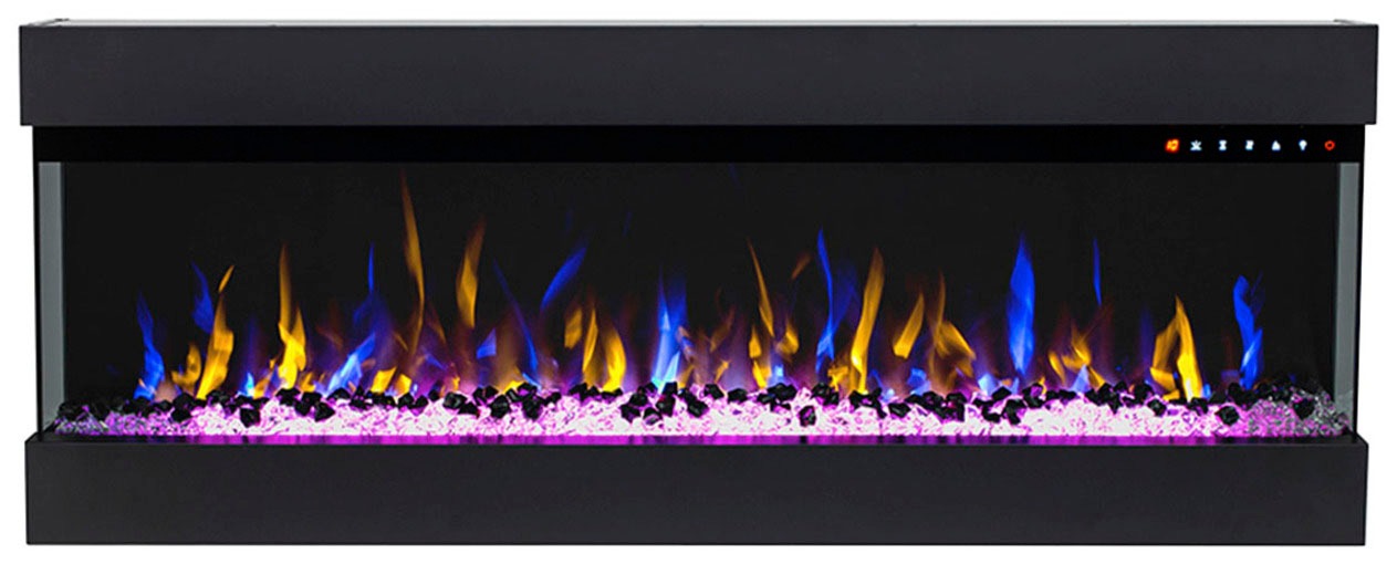 GLOW FIRE Elektrokamin »Insert 50«, täuschend echte Flamme - Multicolor LED-Technik, Heizfunktion 1600W
