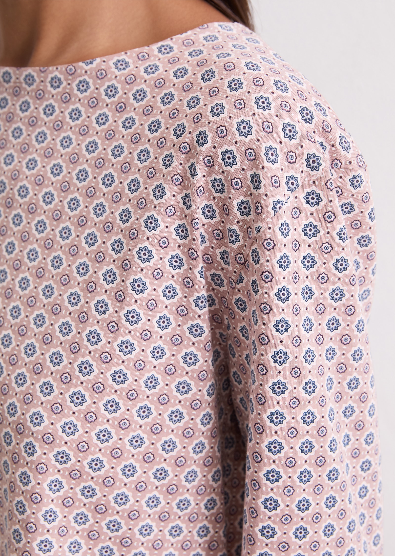 Marc O'Polo Langarmshirt »Mix N Match Cotton Jersey«, Langarm, Baumwolle, atmungsaktiv, weich
