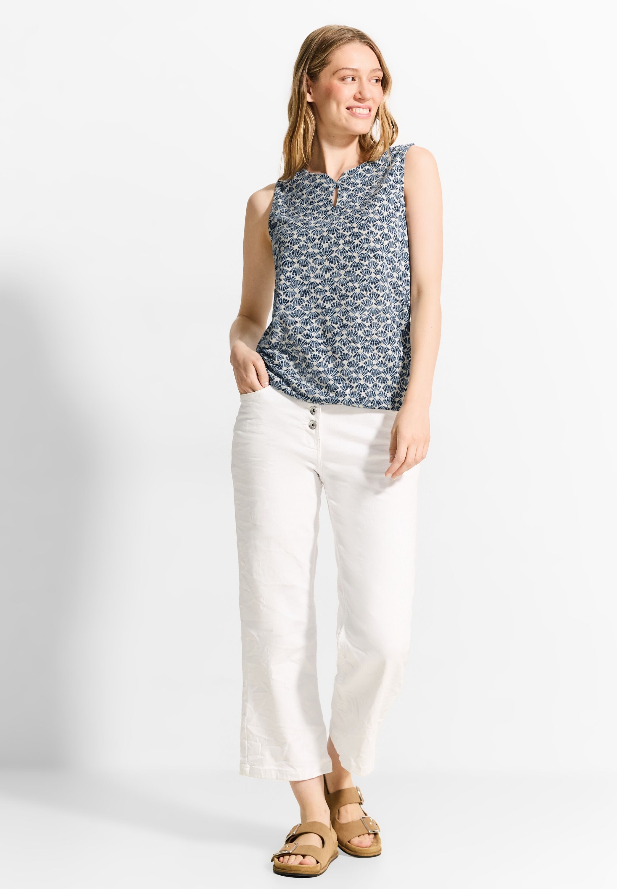 Cecil Shirttop, mit All-Over Print