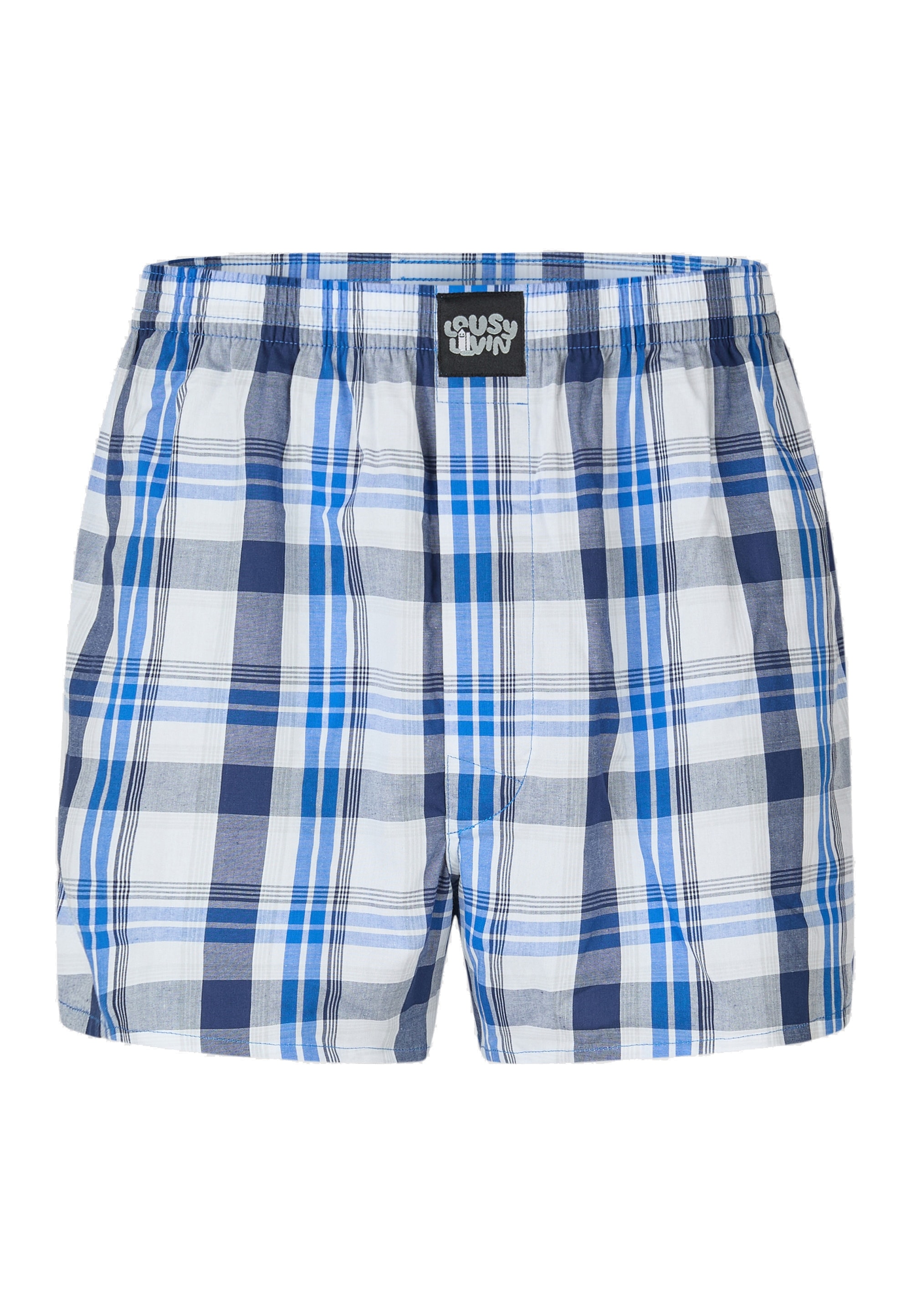 Lousy Livin Boxershorts mit klassischem Karo-Muster
