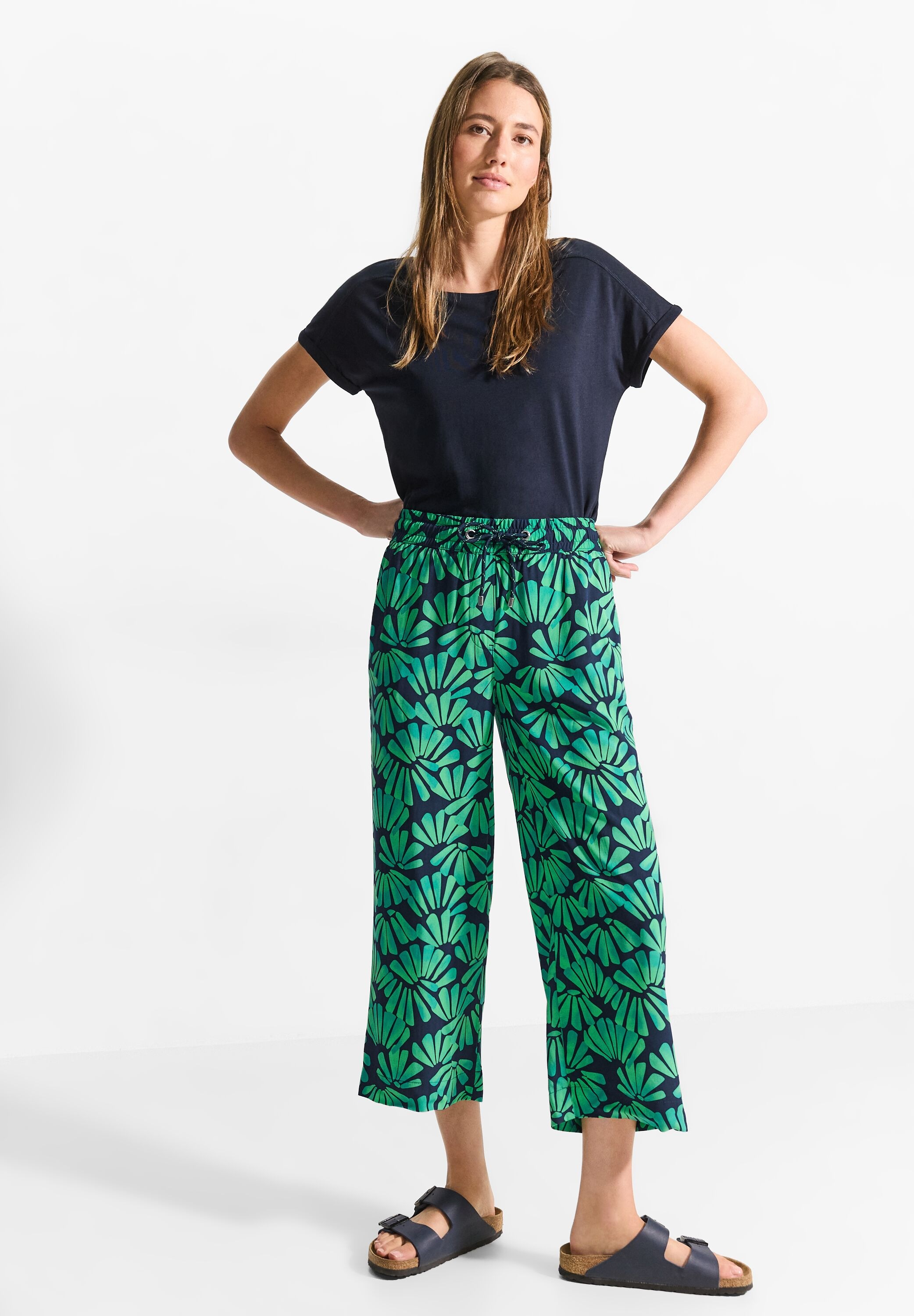 Cecil 3/4-Hose »NEELE«, mit All-Over Print