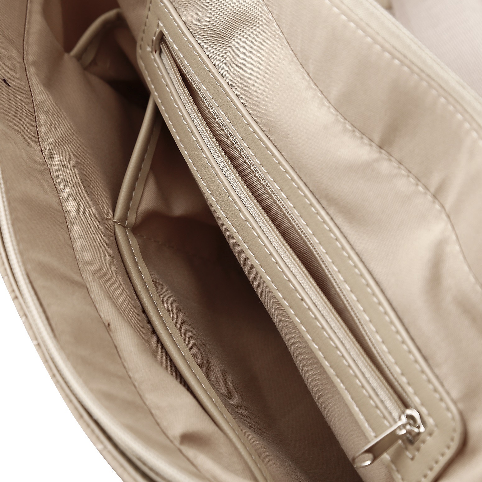 MARCO TOZZI Henkeltasche, Damen Schultertasche, Shopper mit trendiger Ziersteppung