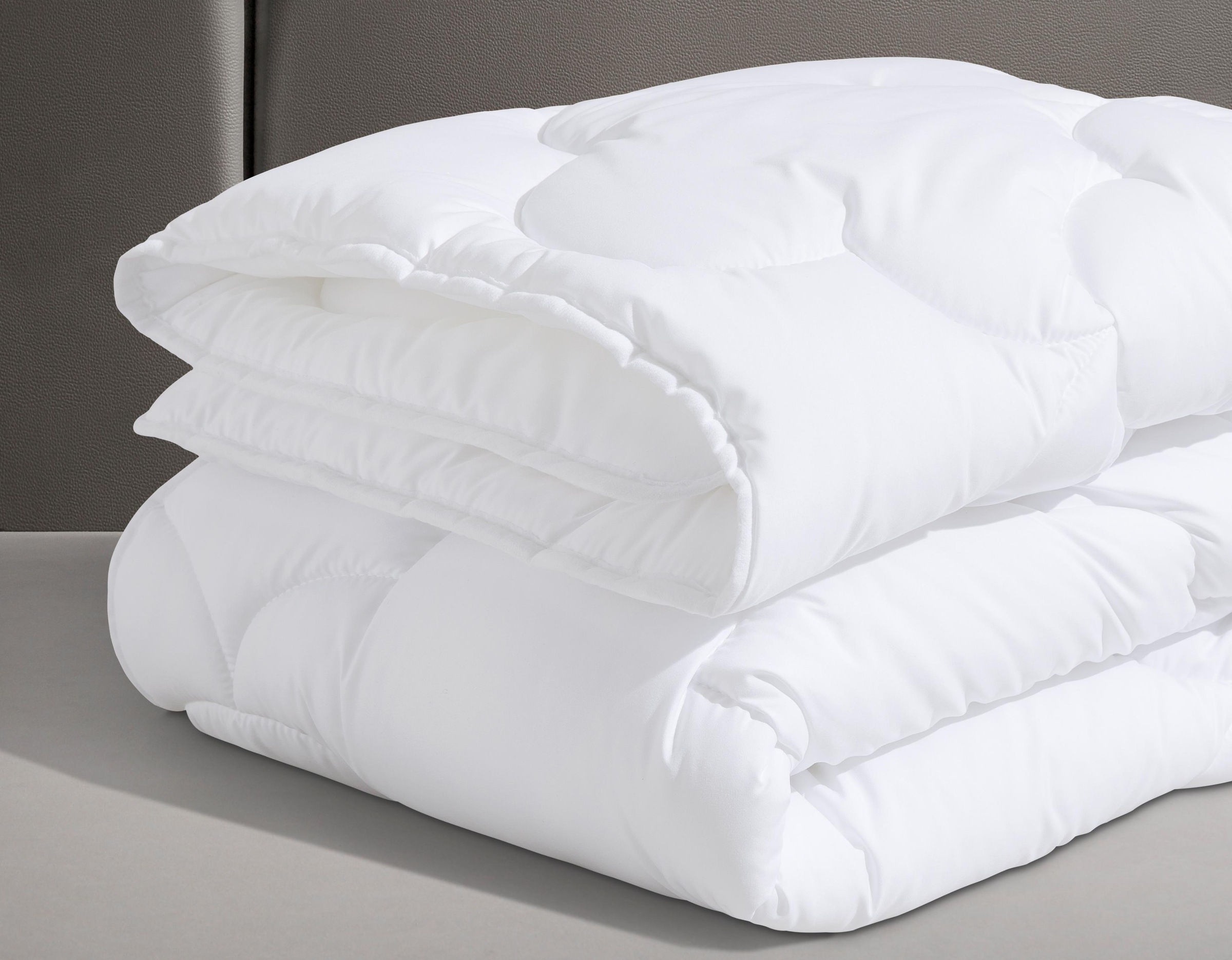 OTTO home Microfaserbettdecke "Mondschein, Bettdecke 135x200 cm, 155x220 cm, 200x200 cm" normal Füllung Polyester 1 Stk. tlg. Bettdecken, Sommer, Winter; allergiker geeignet (Hausstauballergiker)