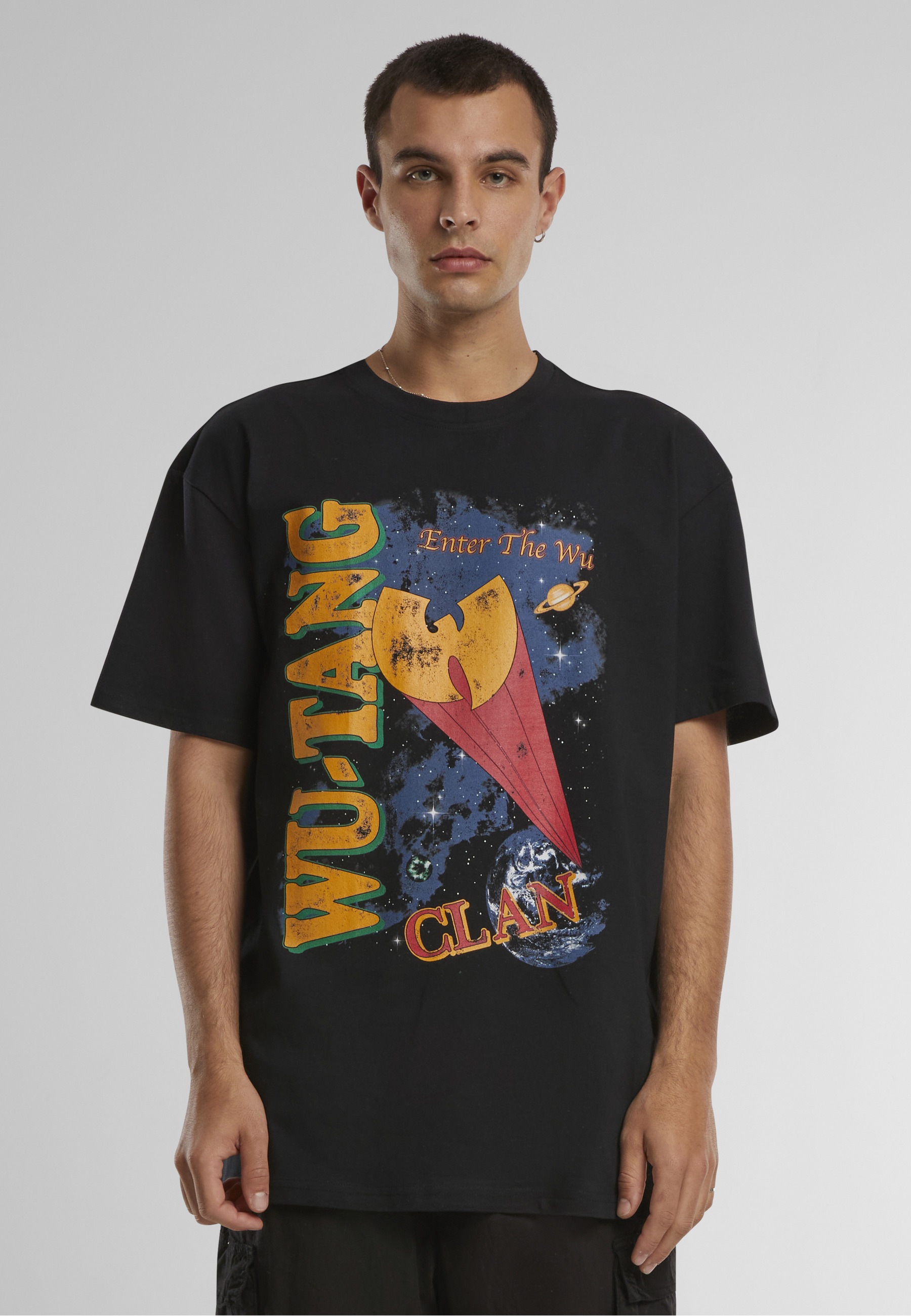 Merchcode Kurzarmshirt »Merchcode Herren Wu-Tang Clan Enter the Wu Oversize Tee« 1