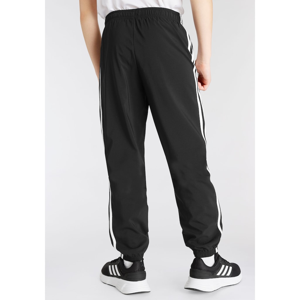 adidas Sportswear Sporthose »ESSENTIALS 3STREIFEN WOVEN HOSE«, (1 tlg.)