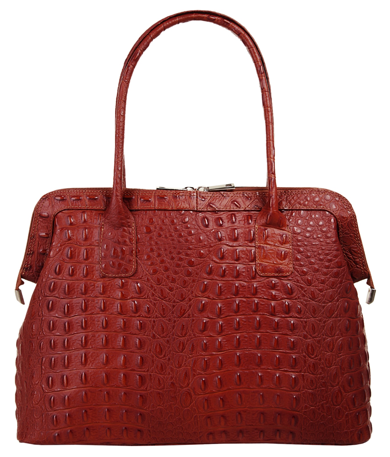 Cluty Shopper, echt Leder, Made in Italy