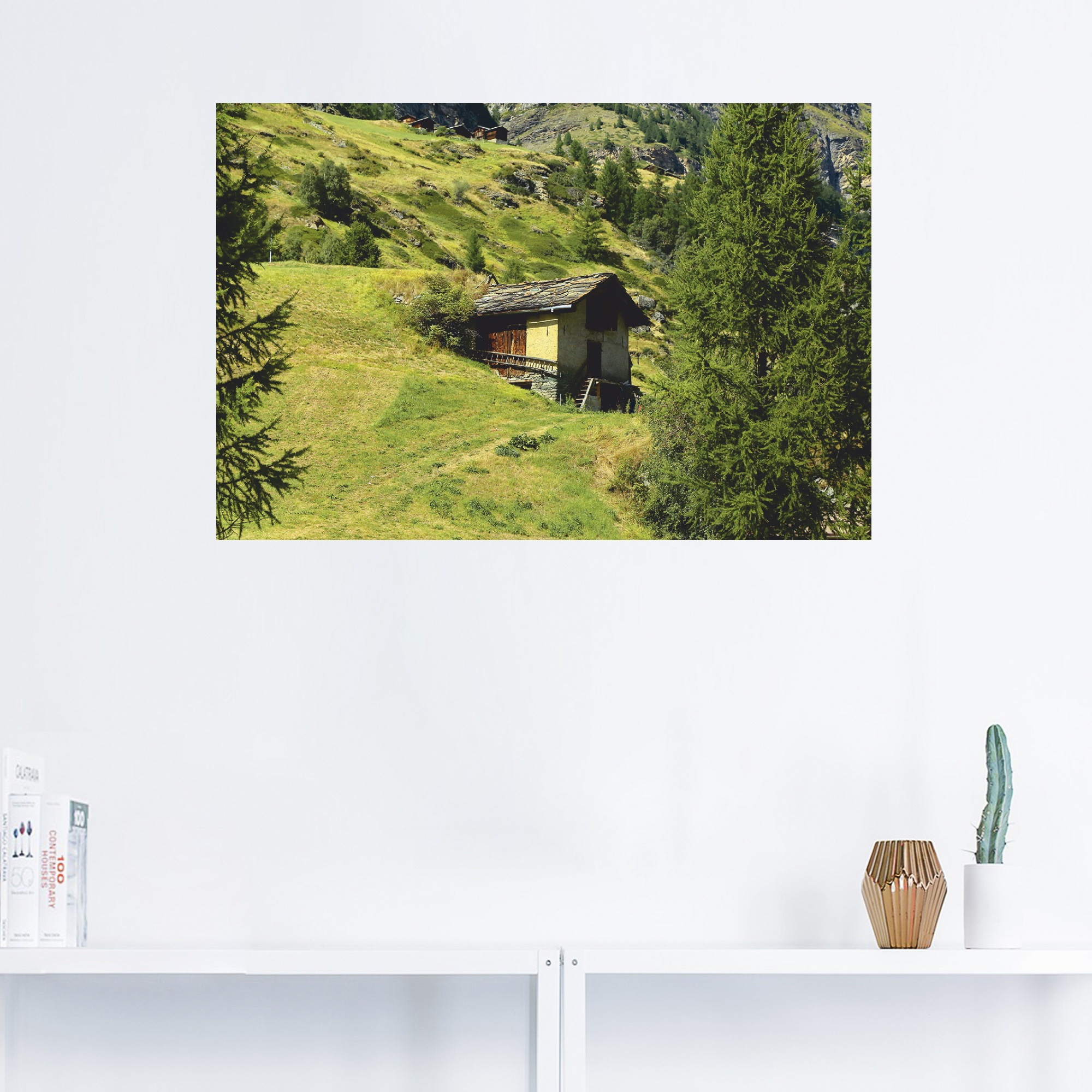 Artland Wandbild »Zermatt«, Berge, (1 St.), als Alubild, Leinwandbild, Wandaufkleber oder Poster in versch. Größen