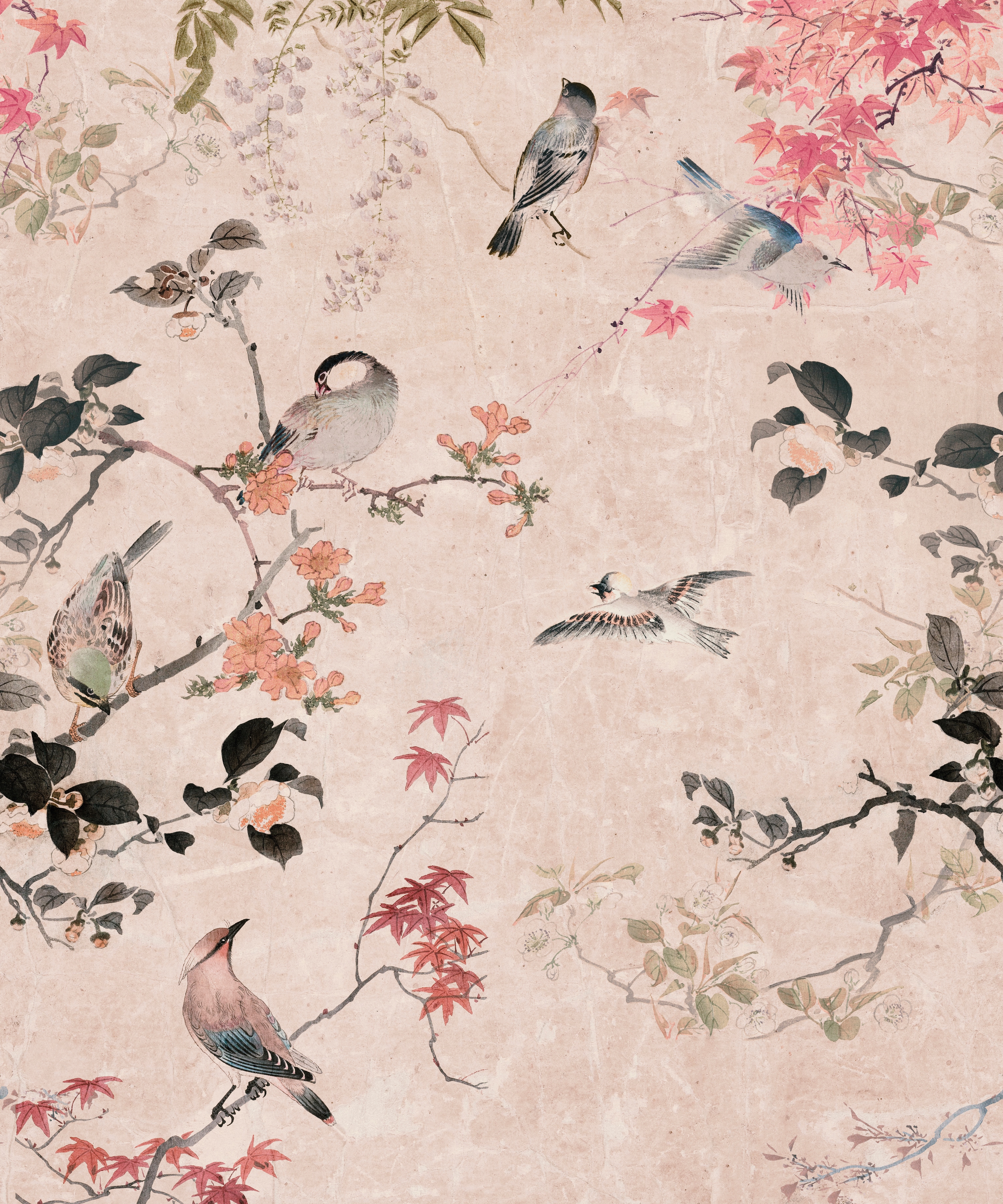 Art for the home 1100000002199 "Japanischer Garten" glatt Japanischer Garten 280x200 cm