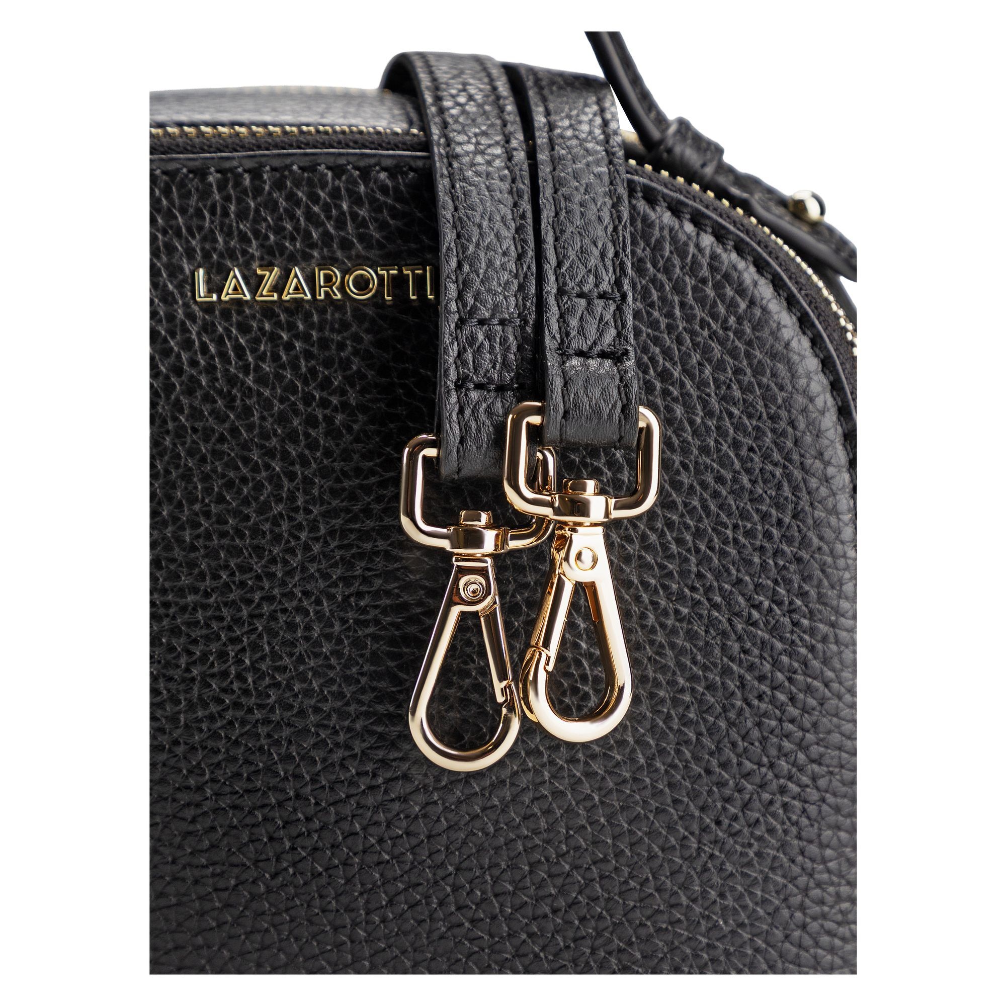 Lazarotti Henkeltasche »Bologna Leather Crossbody Handtasche Leder 17 cm«