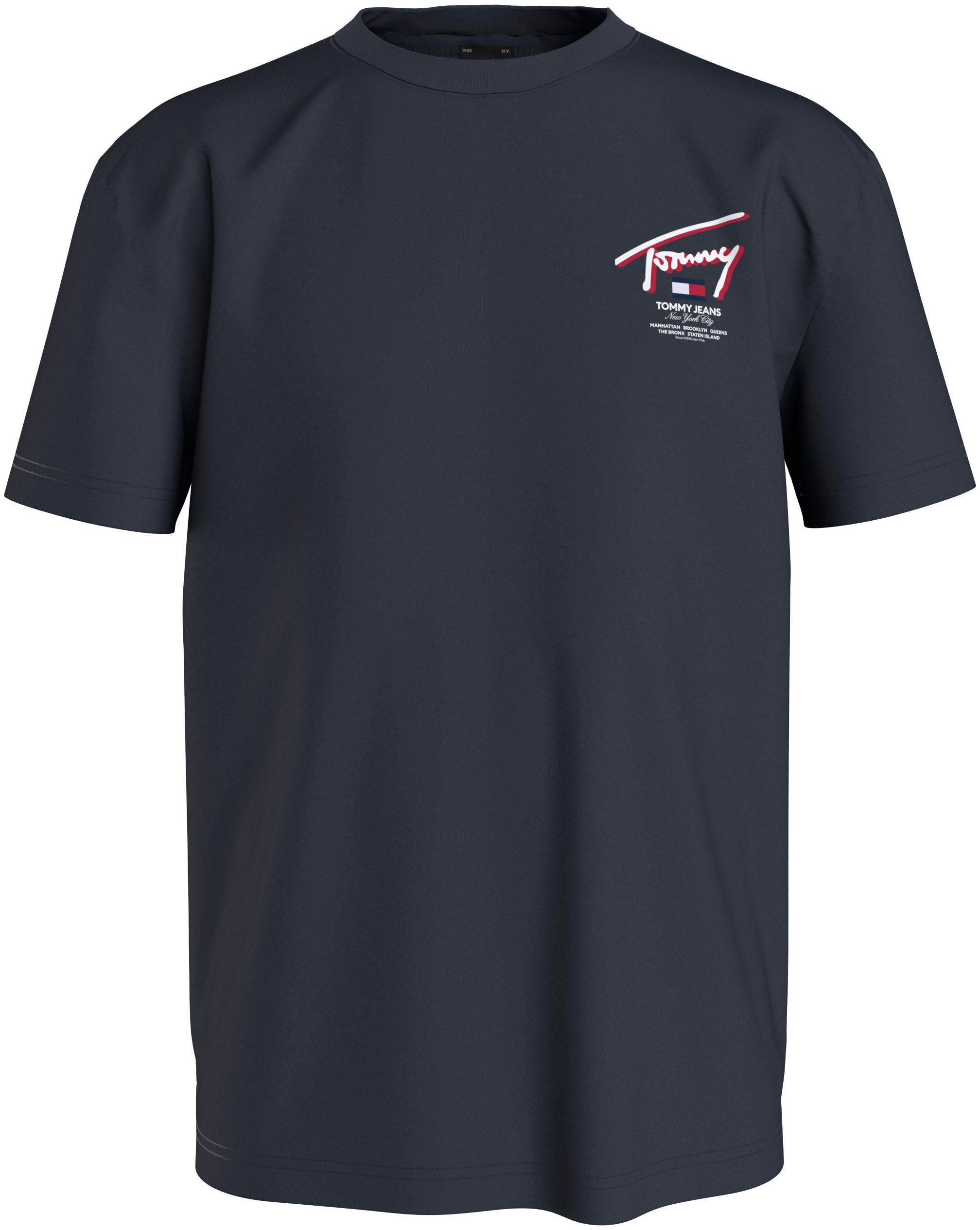 Tommy Jeans T-Shirt "TJM REG 3D STREET SIGNTR TEE EXT", mit Print auf dem R günstig online kaufen