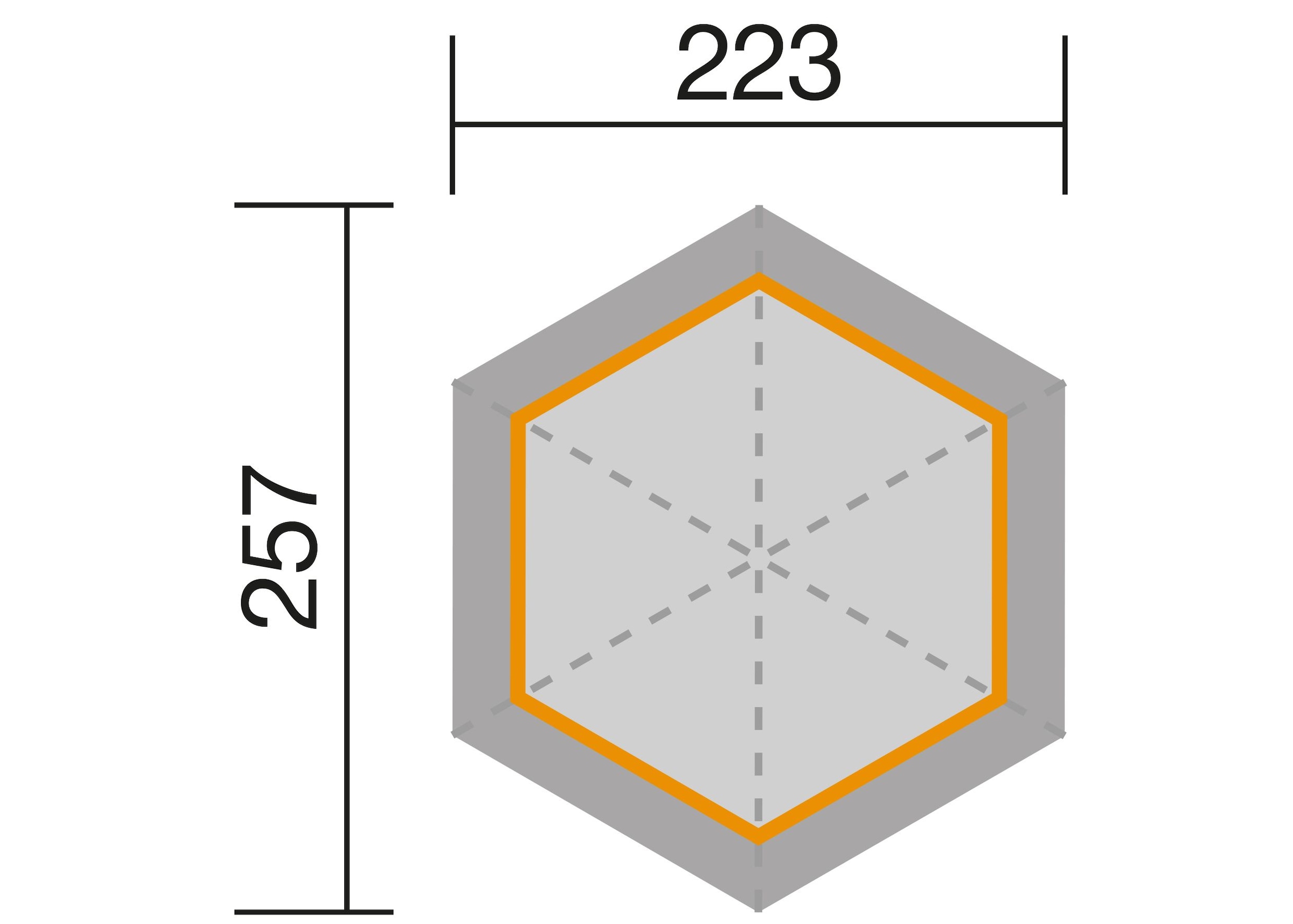 weka Pavillon »233 "Alles dabei"«, 18 mm Massivholzboden