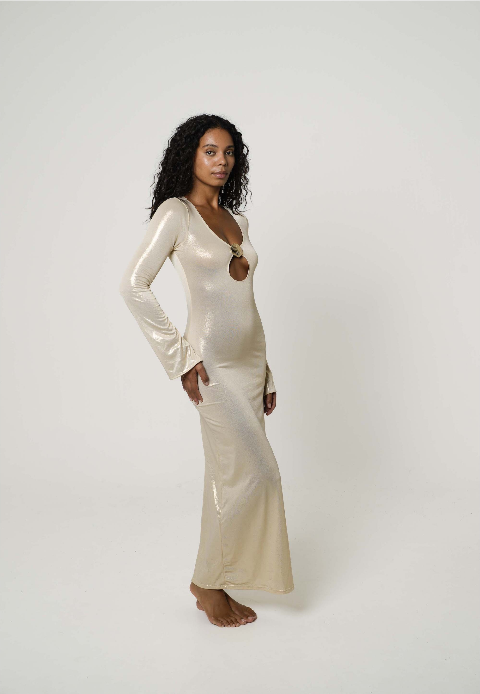 Moda Minx Jerseykleid »Scallop Shell«, (1 tlg.), mit tollem Muschel-Element