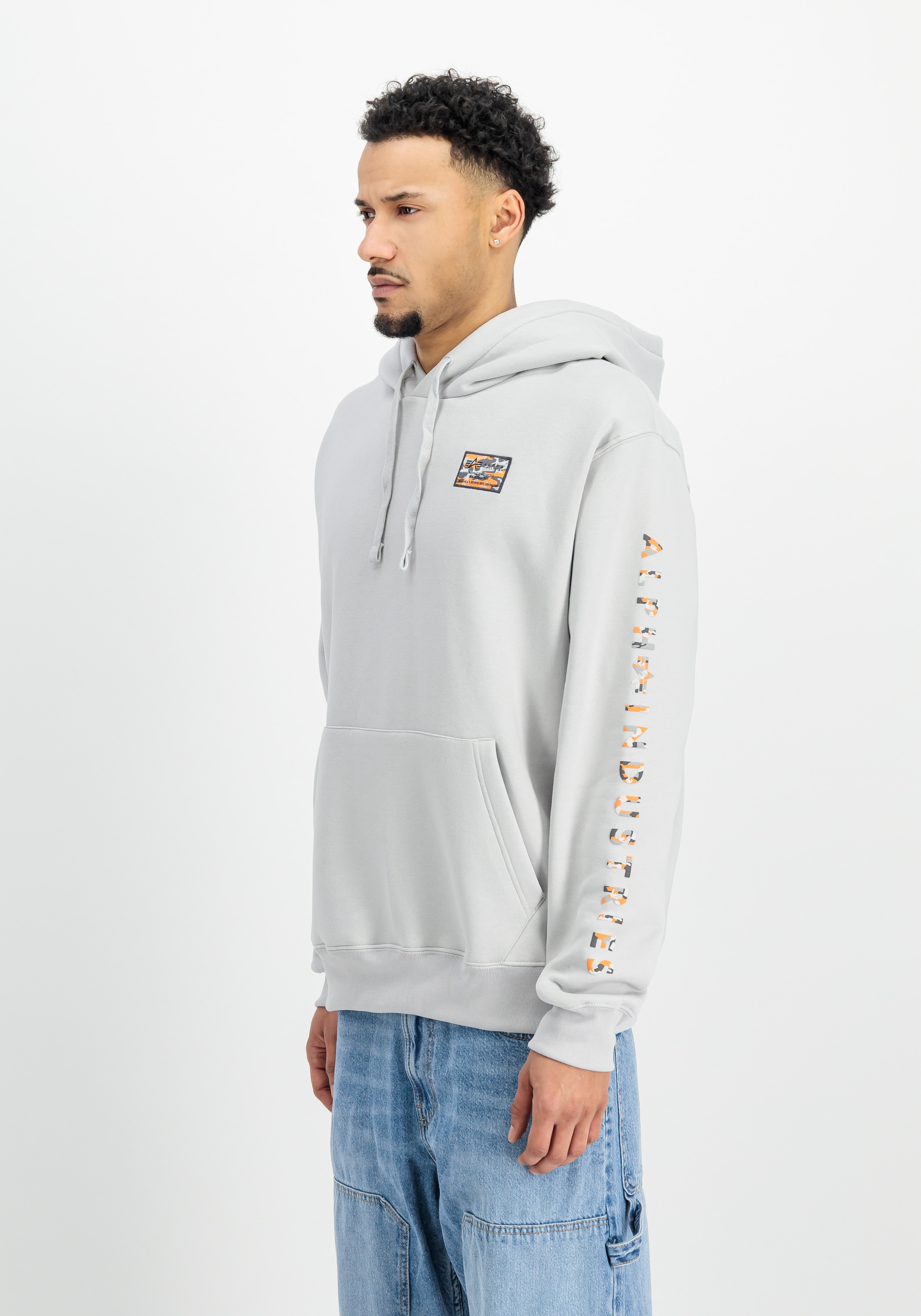 Alpha Industries Hoodie "Camo Sleeve Hoodie" günstig online kaufen