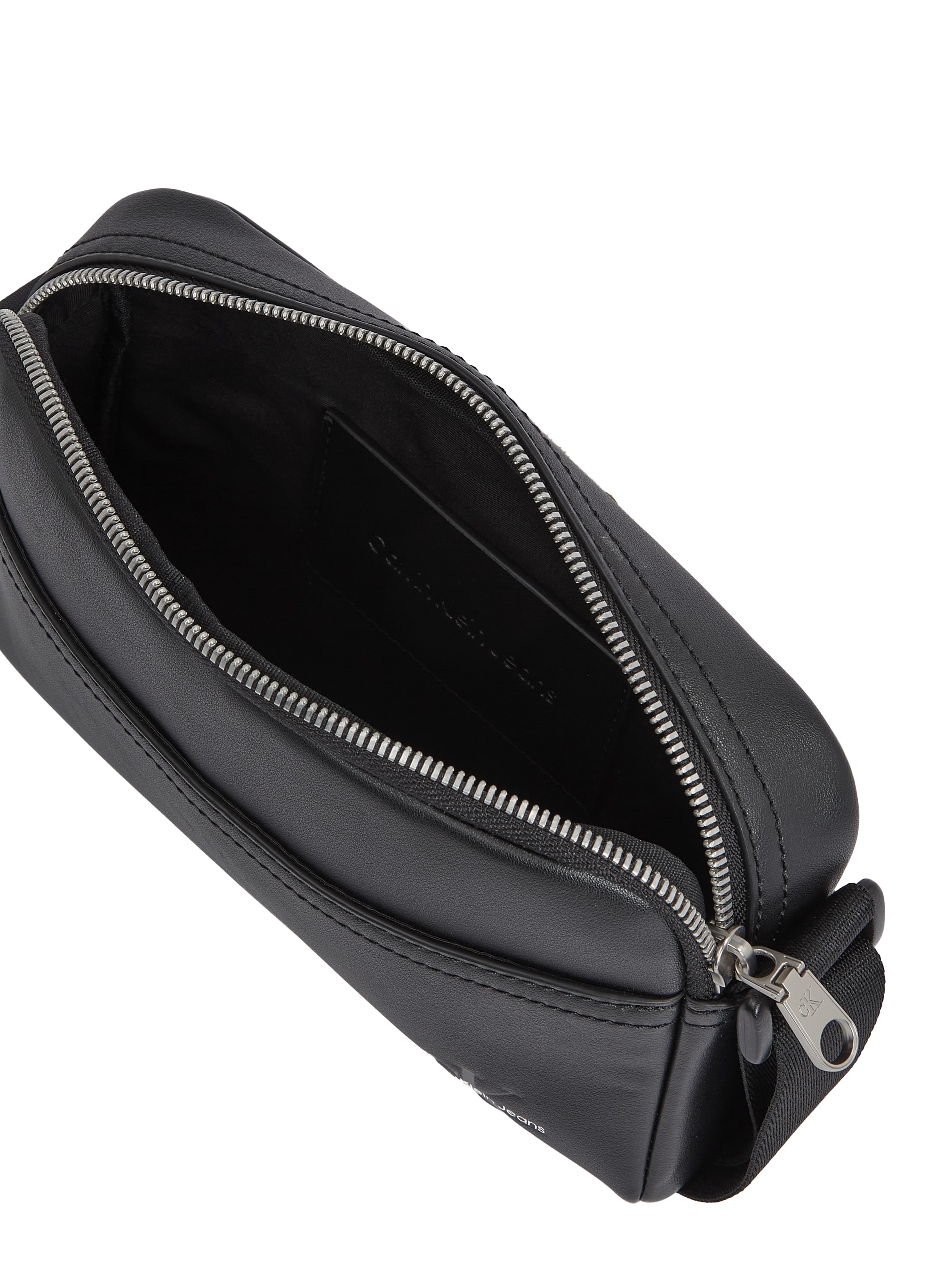 Calvin Klein Jeans Mini Bag »MONO LOGO CAMERA BAG 22«, Umhängetasche klein, Schultertasche, Body Bag uni