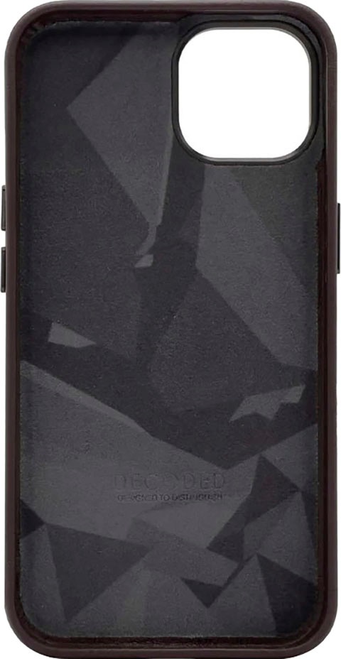 DECODED Handyhülle »Leather Backcover iPhone 14«, iPhone 14