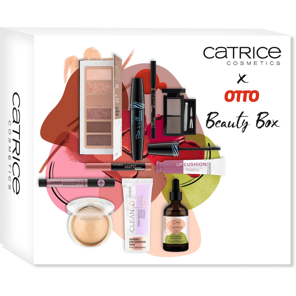 Damenmode Kosmetik Catrice Augen-Make-Up-Set »Catrice x Otto Beauty Box«, (10 tlg.), Gesamtwarenwert über 48€ bunt