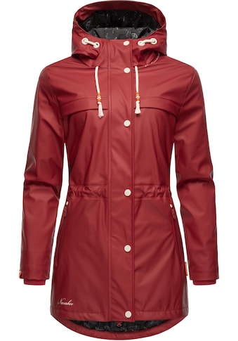 Regenmantel »Rainy Forest«, modischer Damen Outdoor Regenparka