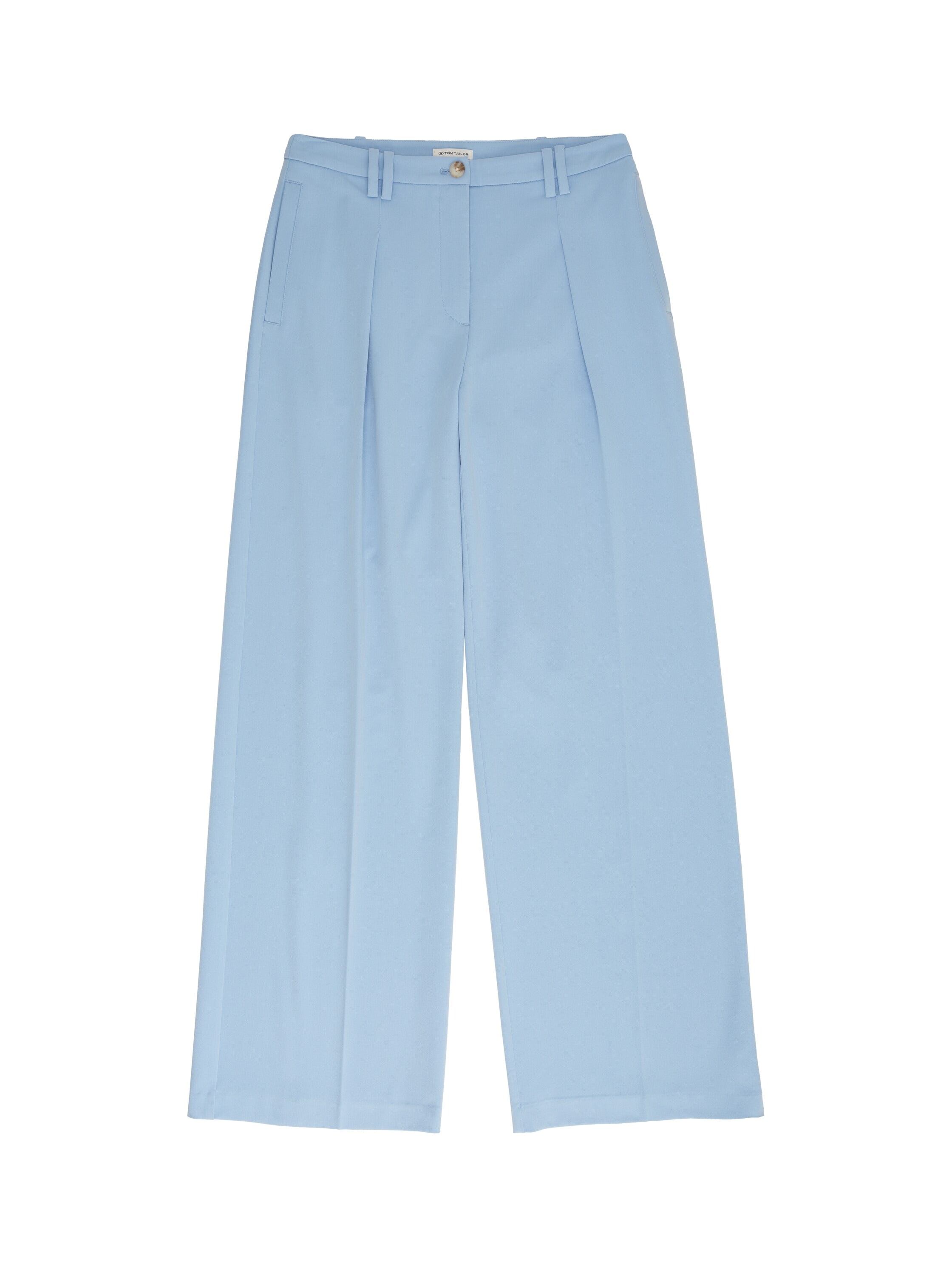 TOM TAILOR Bundfaltenhose »Lea Wide Leg«, mit weitem Bein