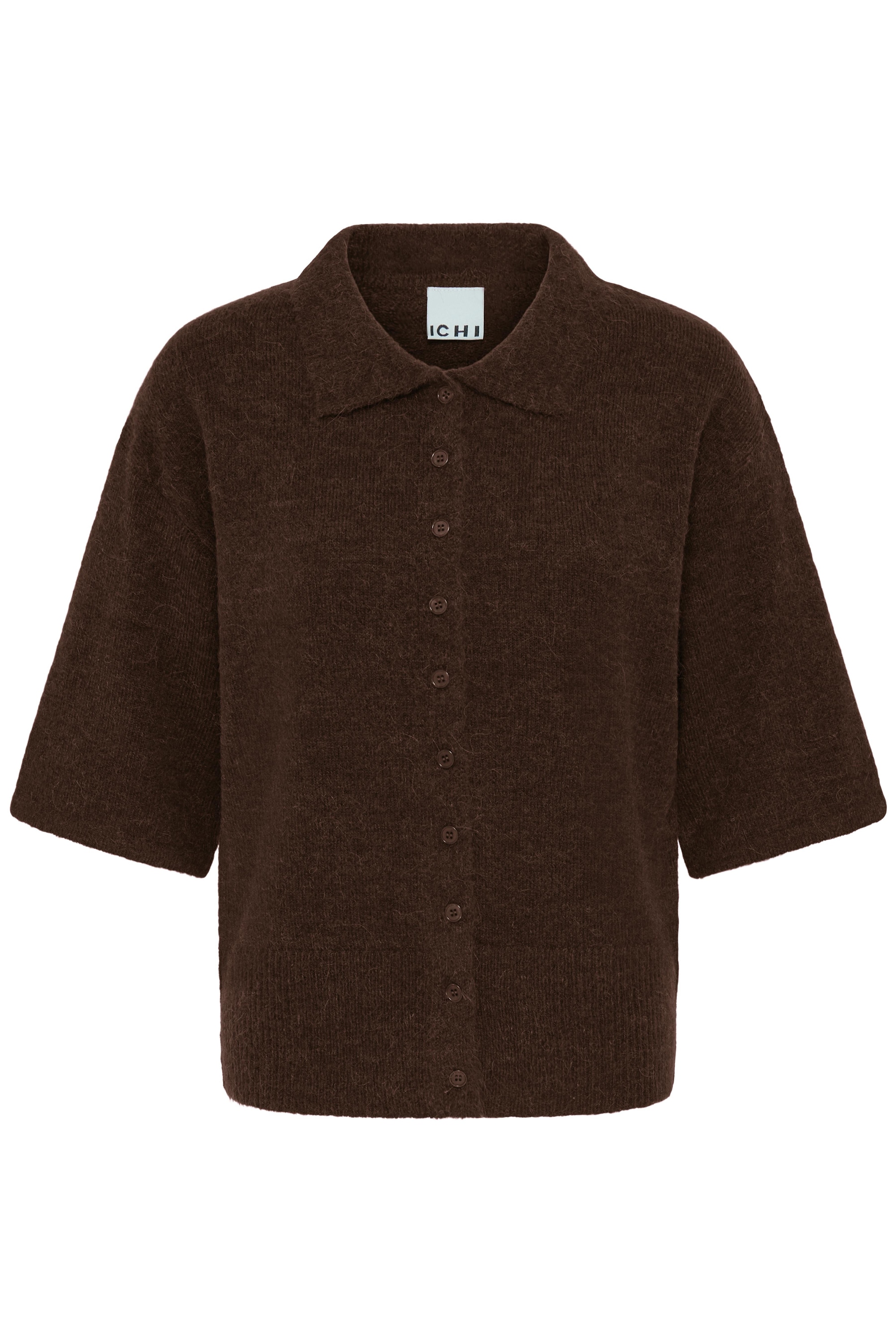 Ichi Longtop "Damen Kurzarm-Bluse IHKAMARA"