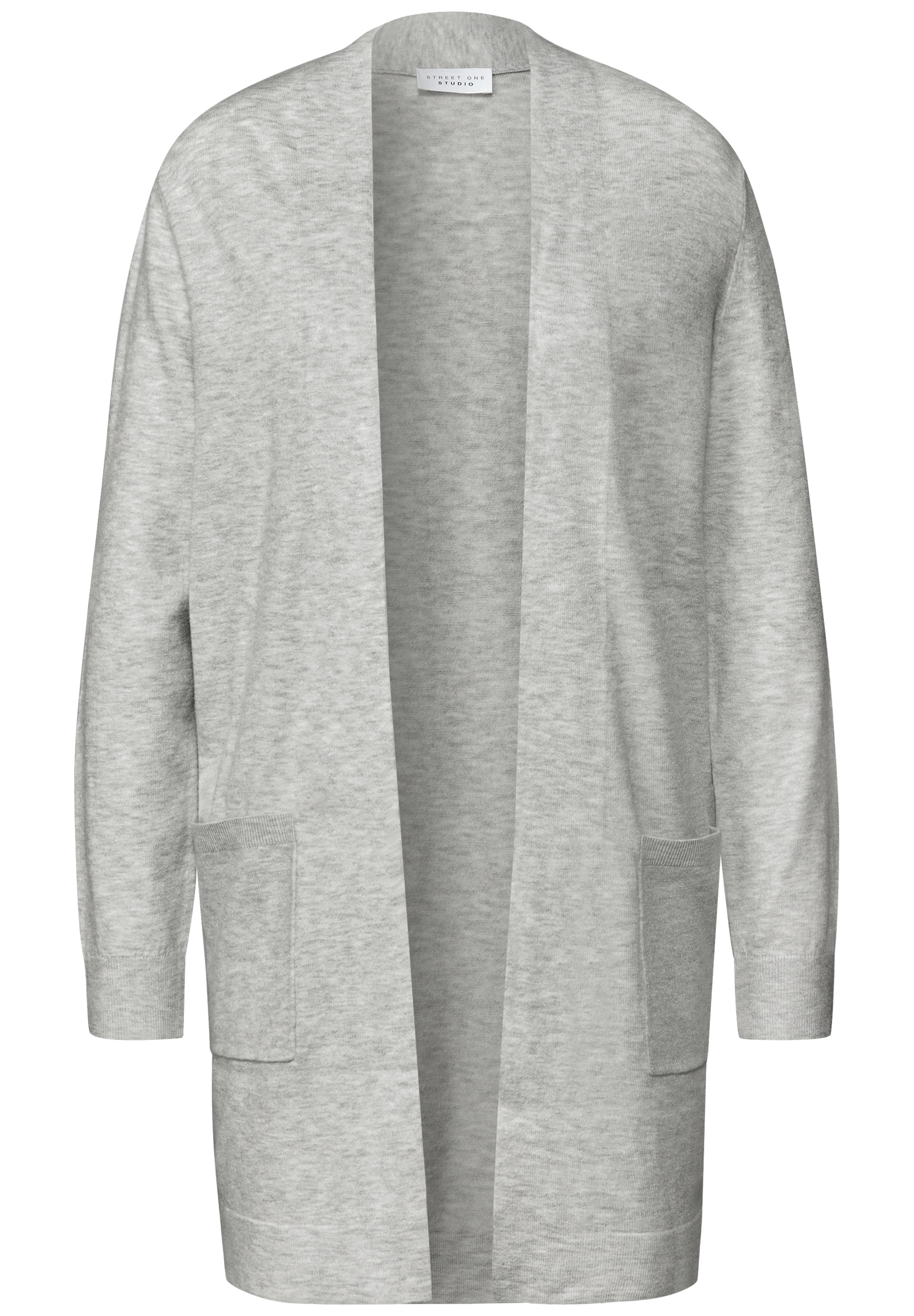 STREET ONE STUDIO Longstrickjacke, aus softem Materialmix