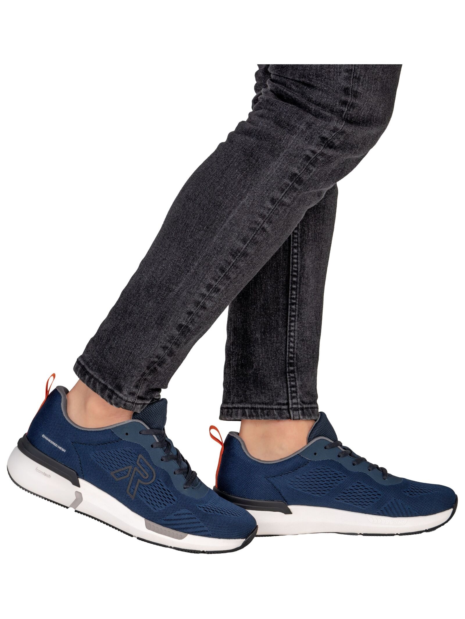 Rieker Sneaker Textil Bleu 46 2