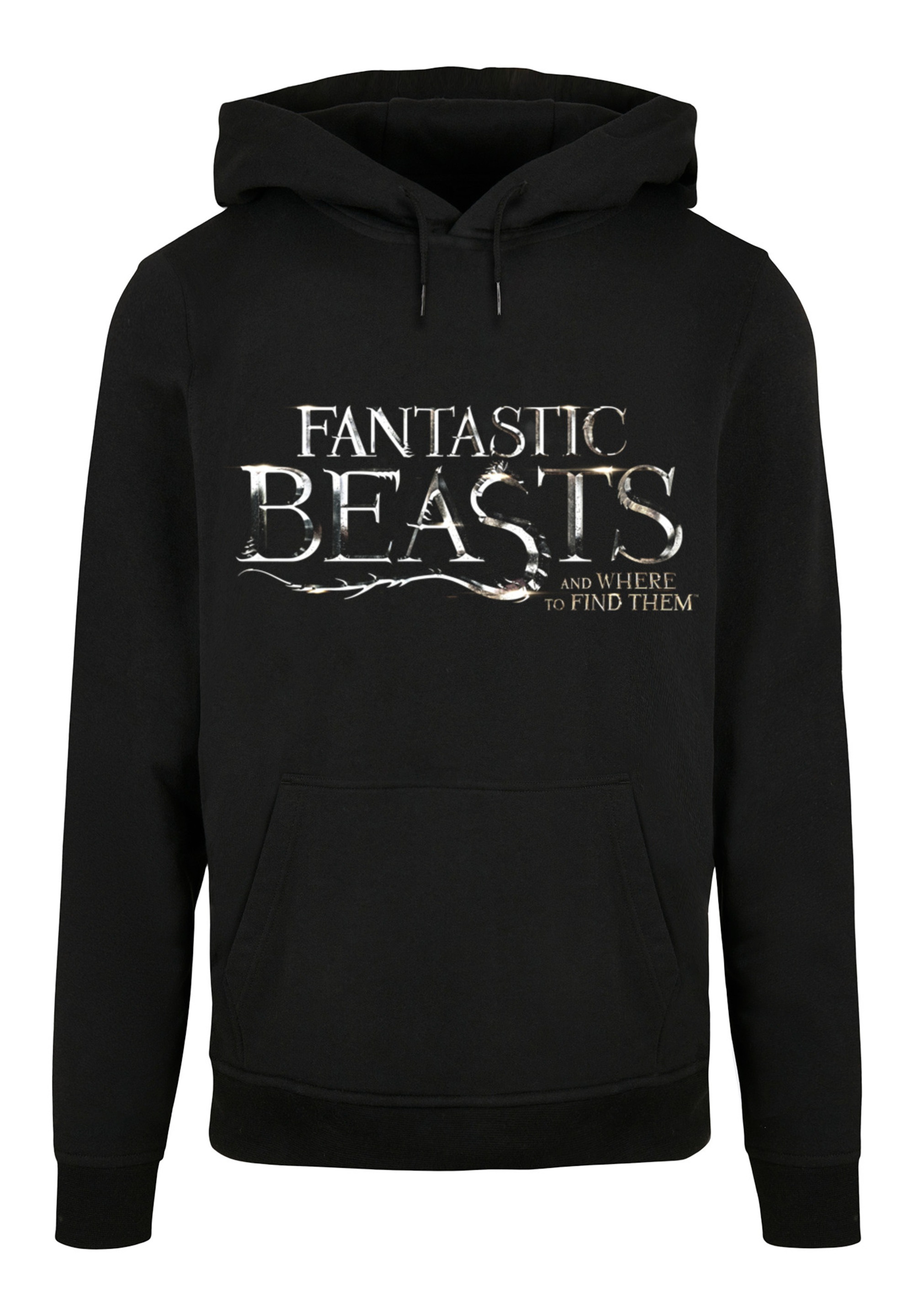 F4NT4STIC Kapuzenpullover "Phantastische Tierwesen Fantastic Beasts Text Lo günstig online kaufen