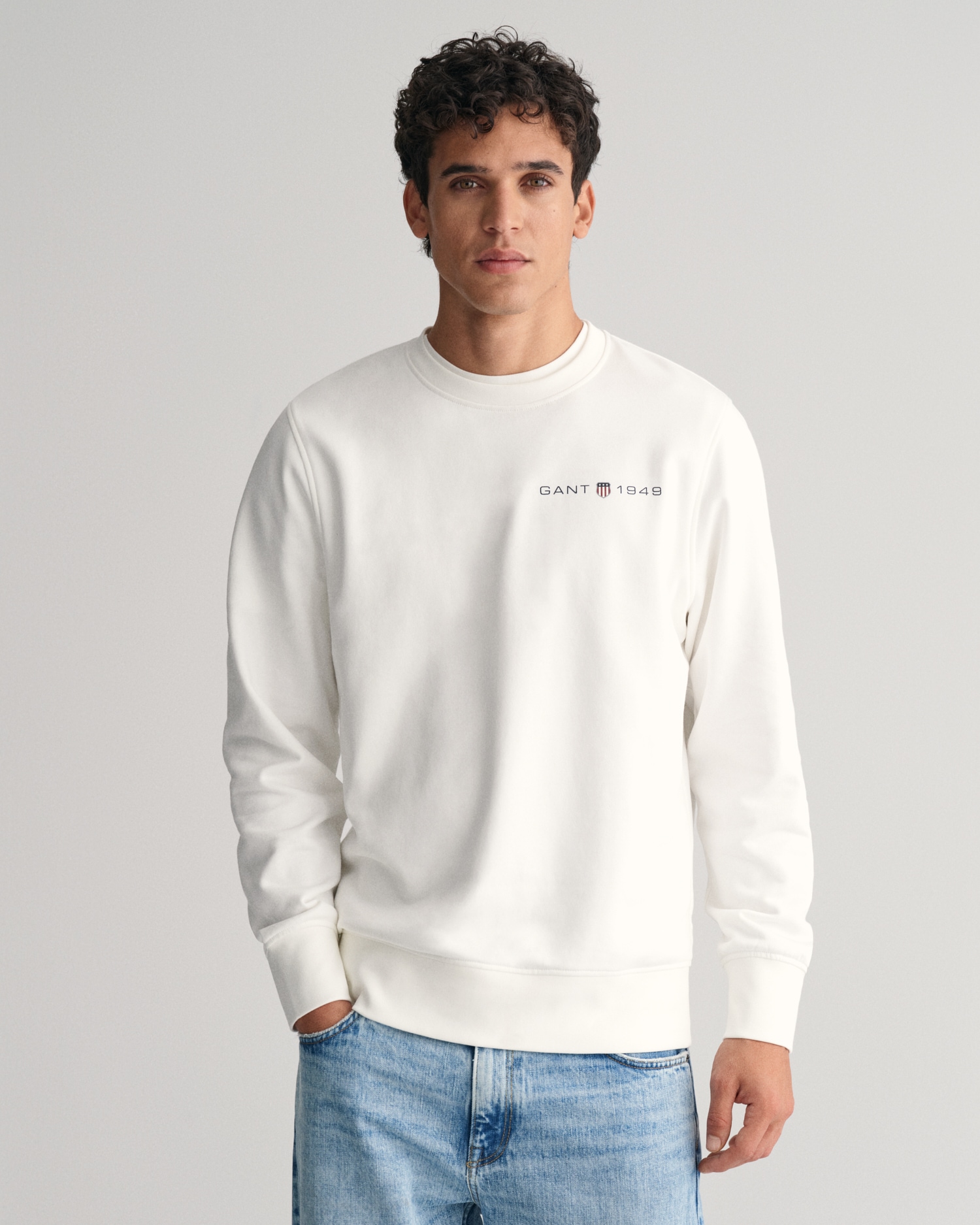 Gant Sweatshirt "PRINTED GRAPHIC C-NECK SWEAT"