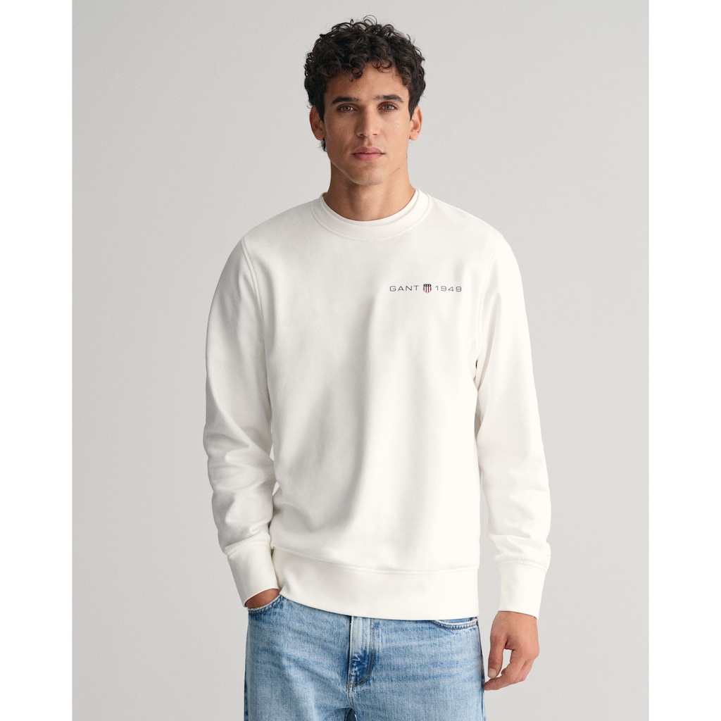 Gant Sweatshirt »PRINTED GRAPHIC C-NECK SWEAT«