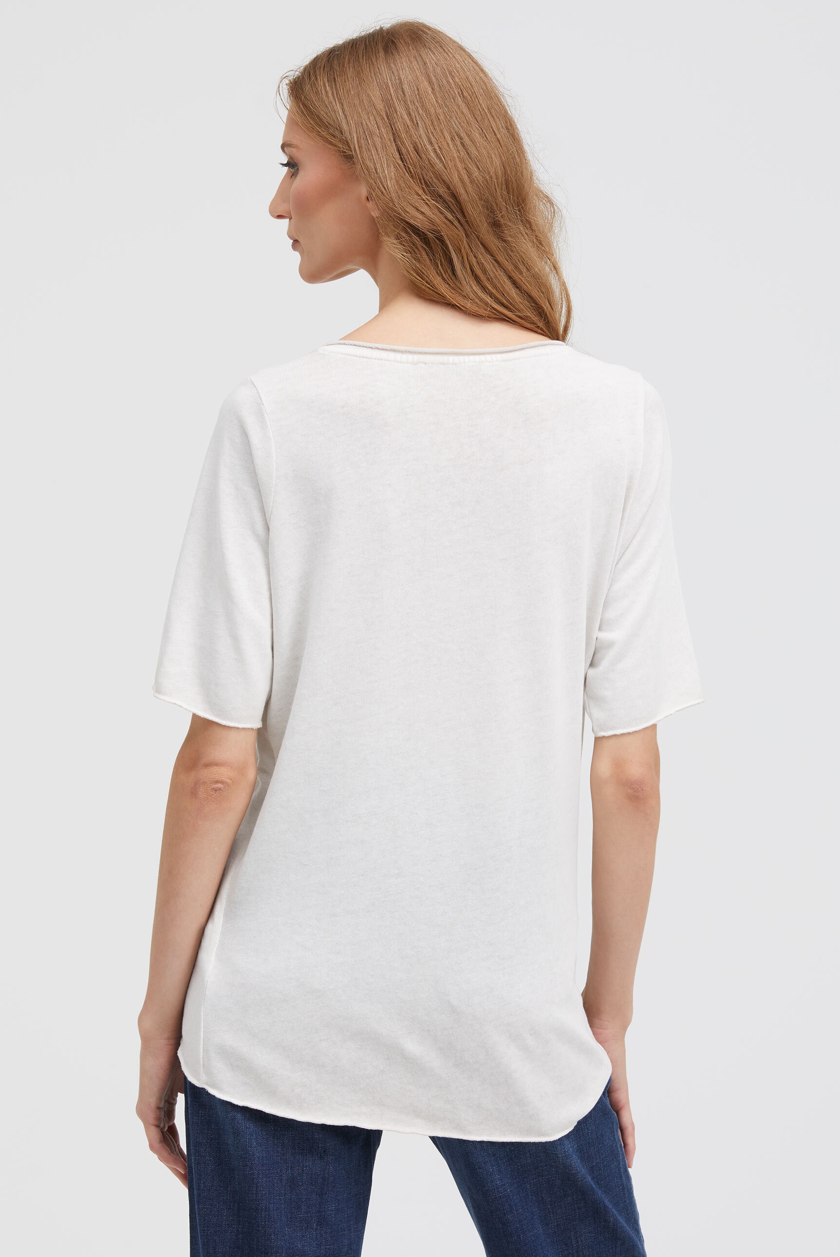 Smith & Soul Kurzarmpullover, aus Feinstrick