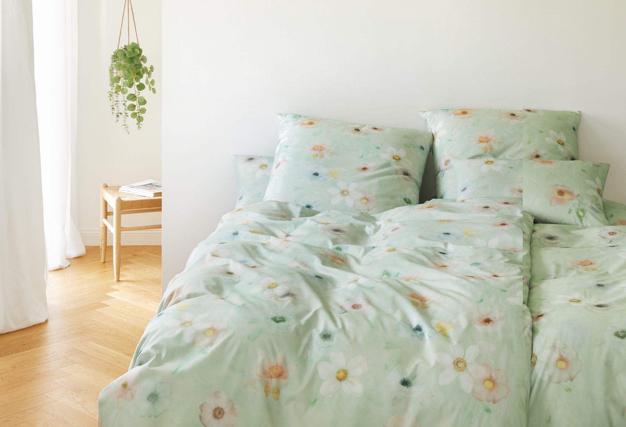 Elegante Bettwäsche »Pastel«, angenehmes Hautgefühl