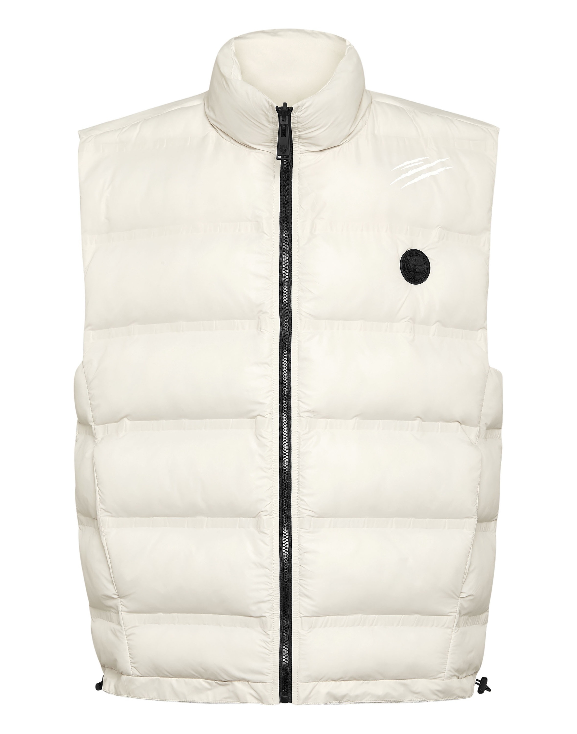 Outdoorjacke PLEIN SPORT "Scratch", Herren, Gr. 5XL, 10, grau, Obermaterial: 100% Polyamid; Futter: 100% Polyester; Füllung: 100% Polyester, Jacken Outdoorjacke