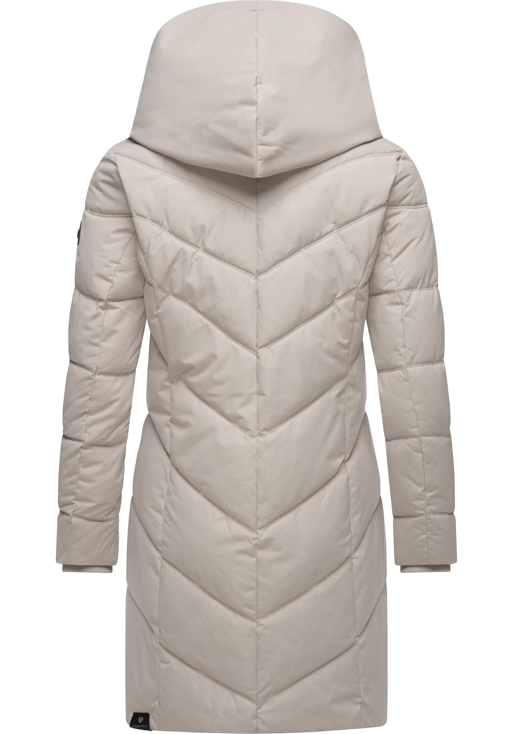 Ragwear Steppmantel »Natalka«, stylischer, gesteppter Winterparka mit gefütterter Kapuze