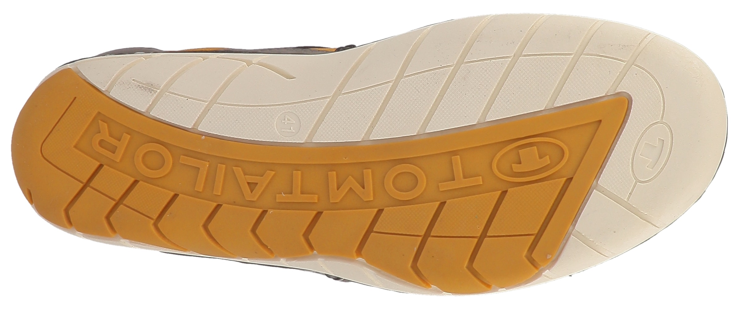 TOM TAILOR Sneaker, mit Kontrast-Naht