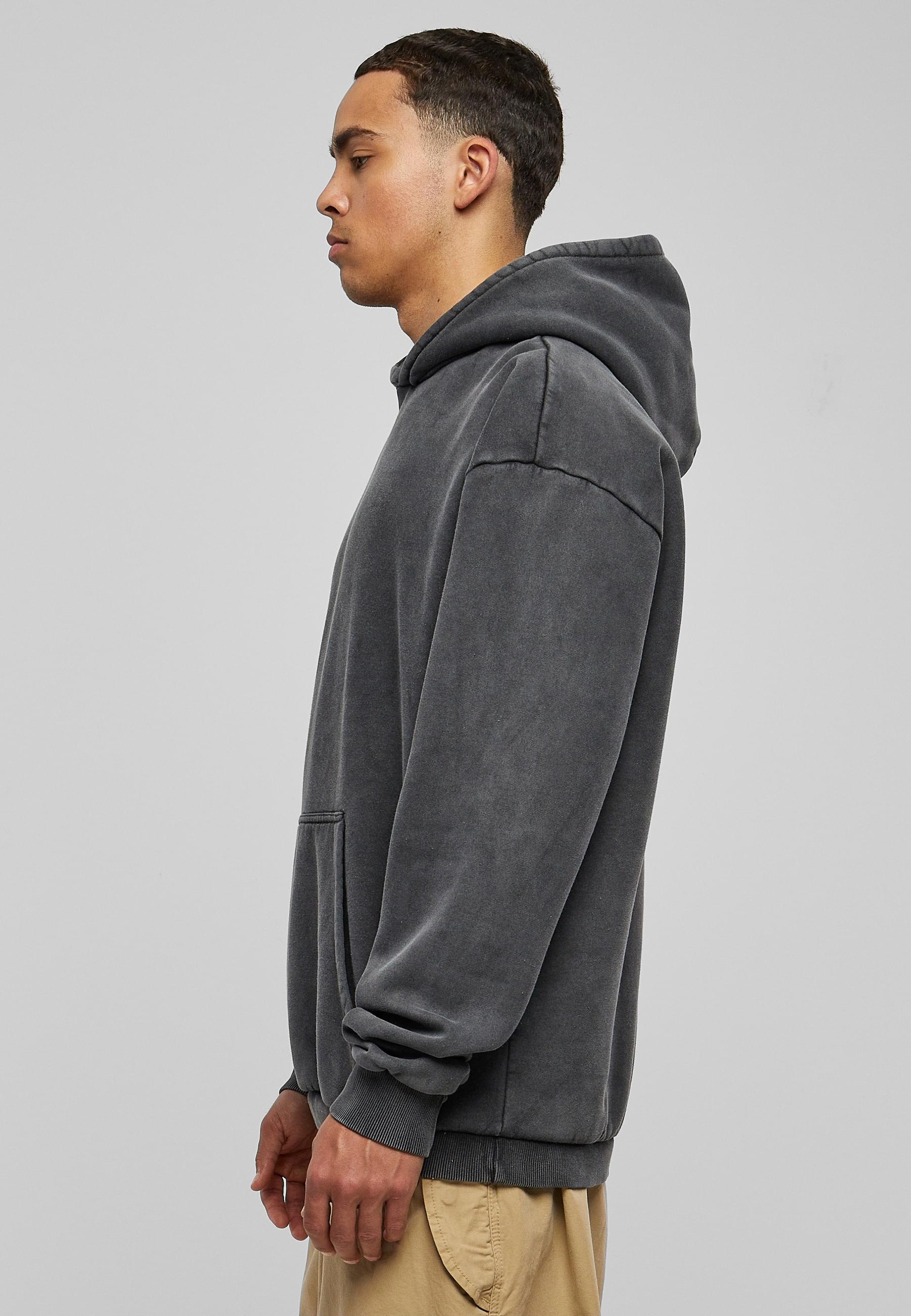 URBAN CLASSICS Kapuzensweatshirt »Urban Classics Herren Stone Washed Hoody«, (1 tlg.)