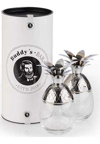 Becher »Buddy´s Bar«, (Set, 2 tlg.)