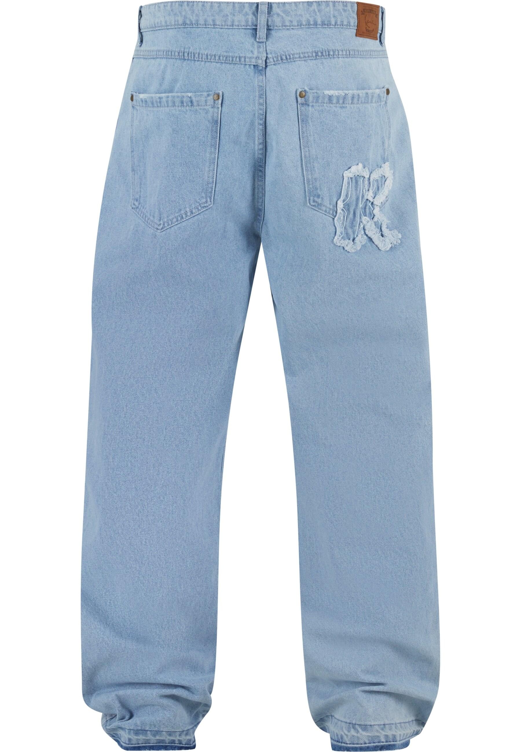Karl Kani Bequeme Jeans "Karl Kani KK Patch Baggy Five Pocket Denim" günstig online kaufen