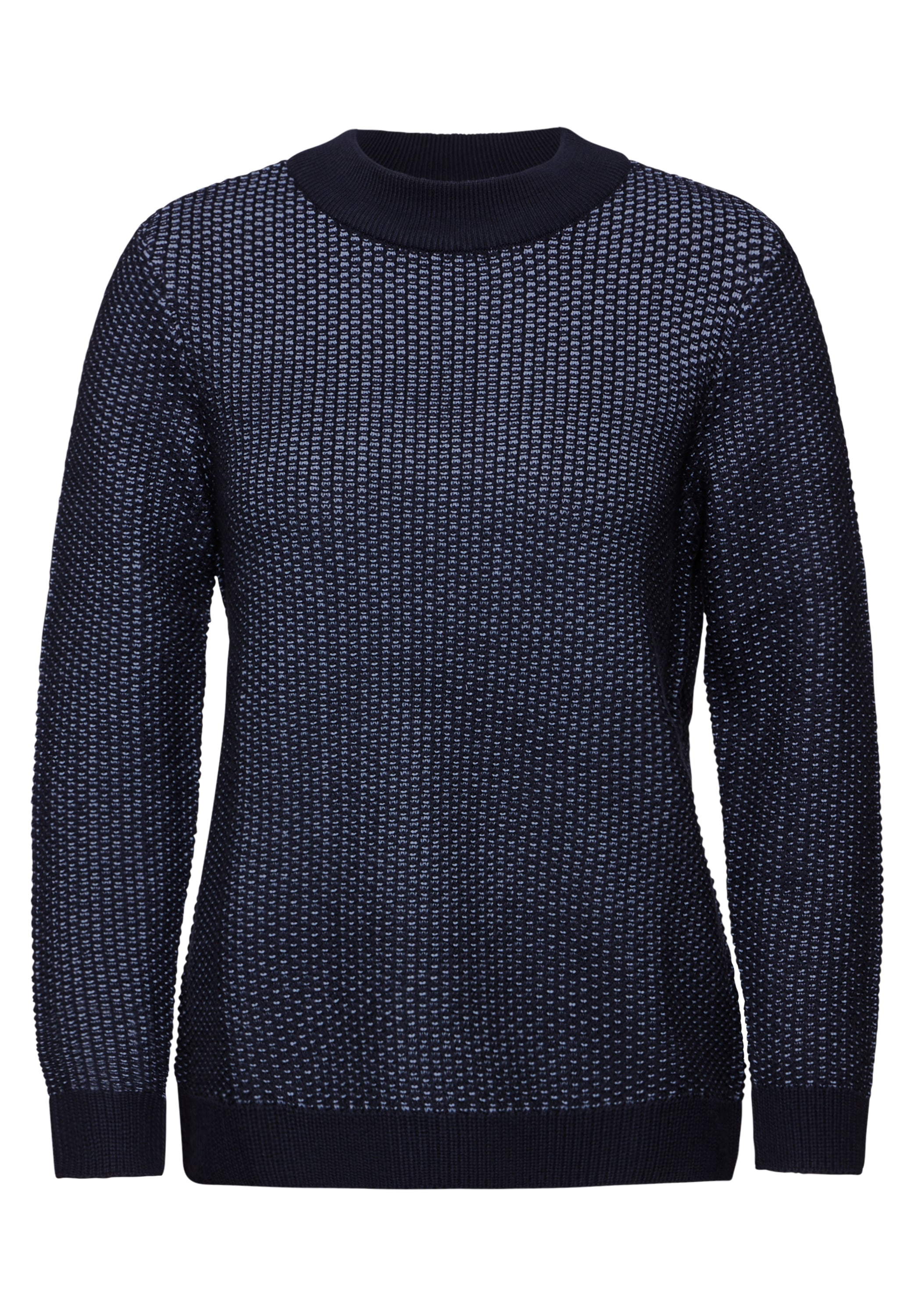 Cecil Stehkragenpullover, mit Struktur