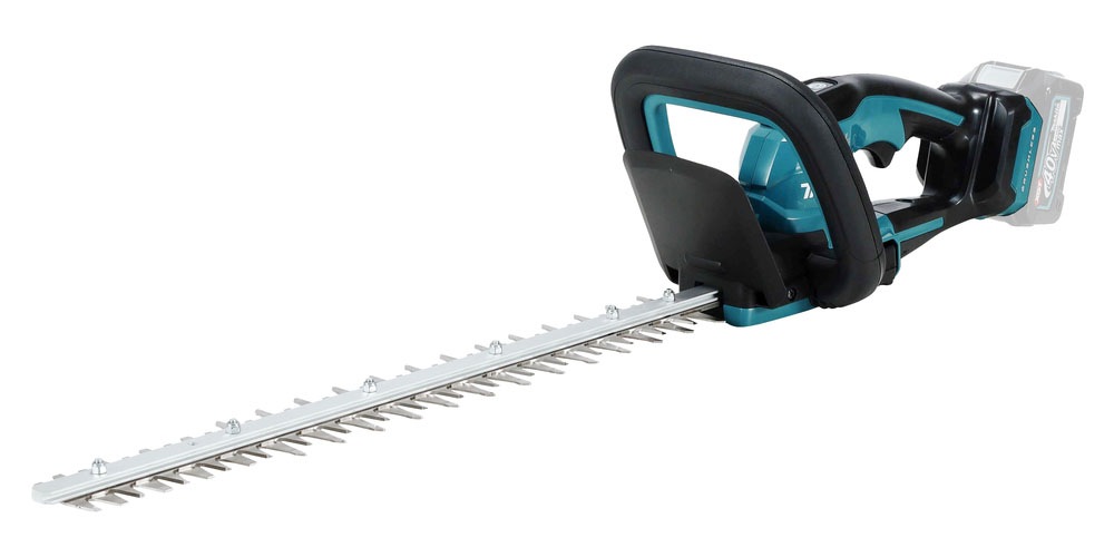 Makita Akku-Heckenschere ""UH020GZ" XGT, 40V max., 50 cm, 460 W, ohne Akku und Ladegerät" () 40V max. Antrieb mit neu designtem Scherblatt für Schnitte bis 20mm