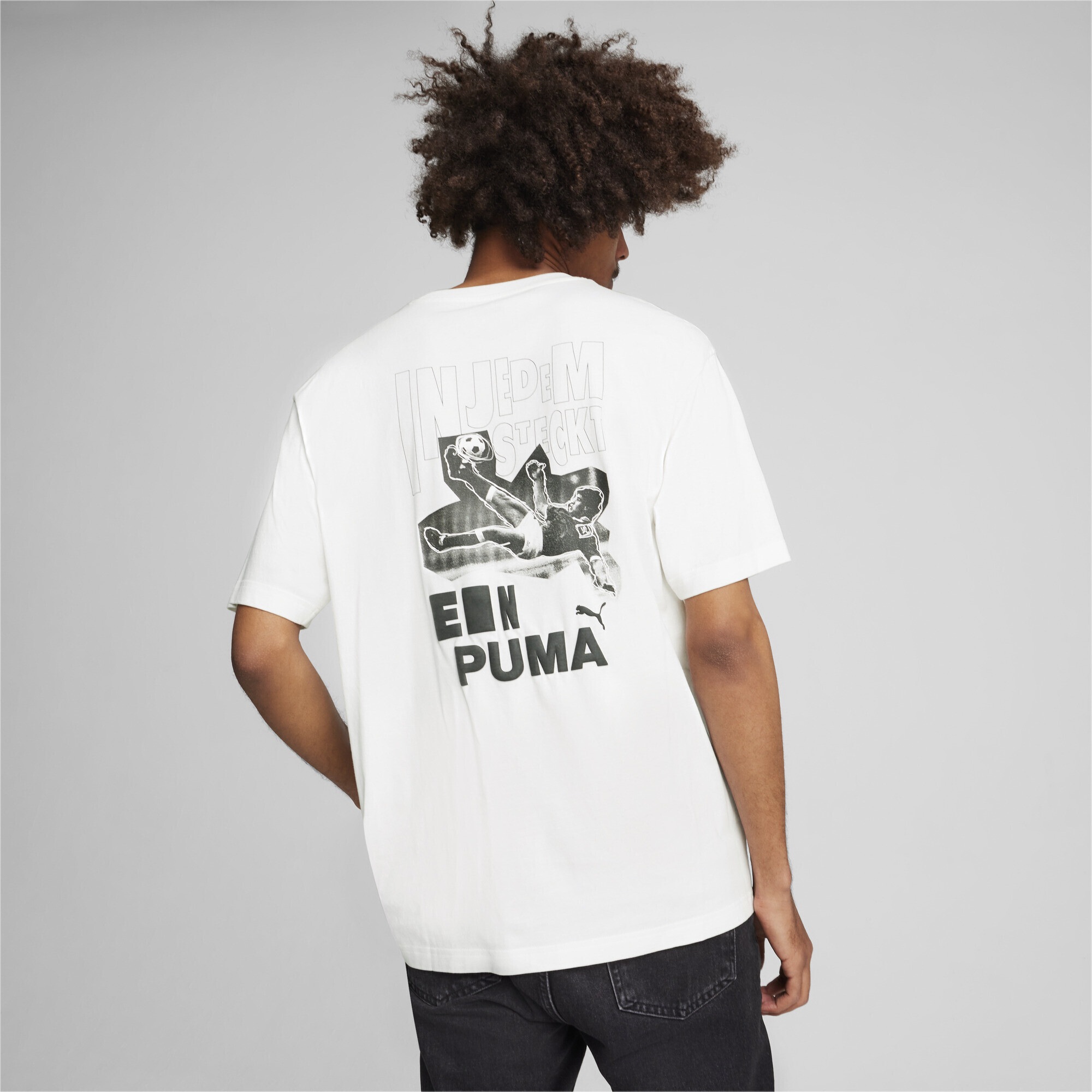 PUMA T-Shirt »GRAPHICS Bicycle Kick T-Shirt Herren«