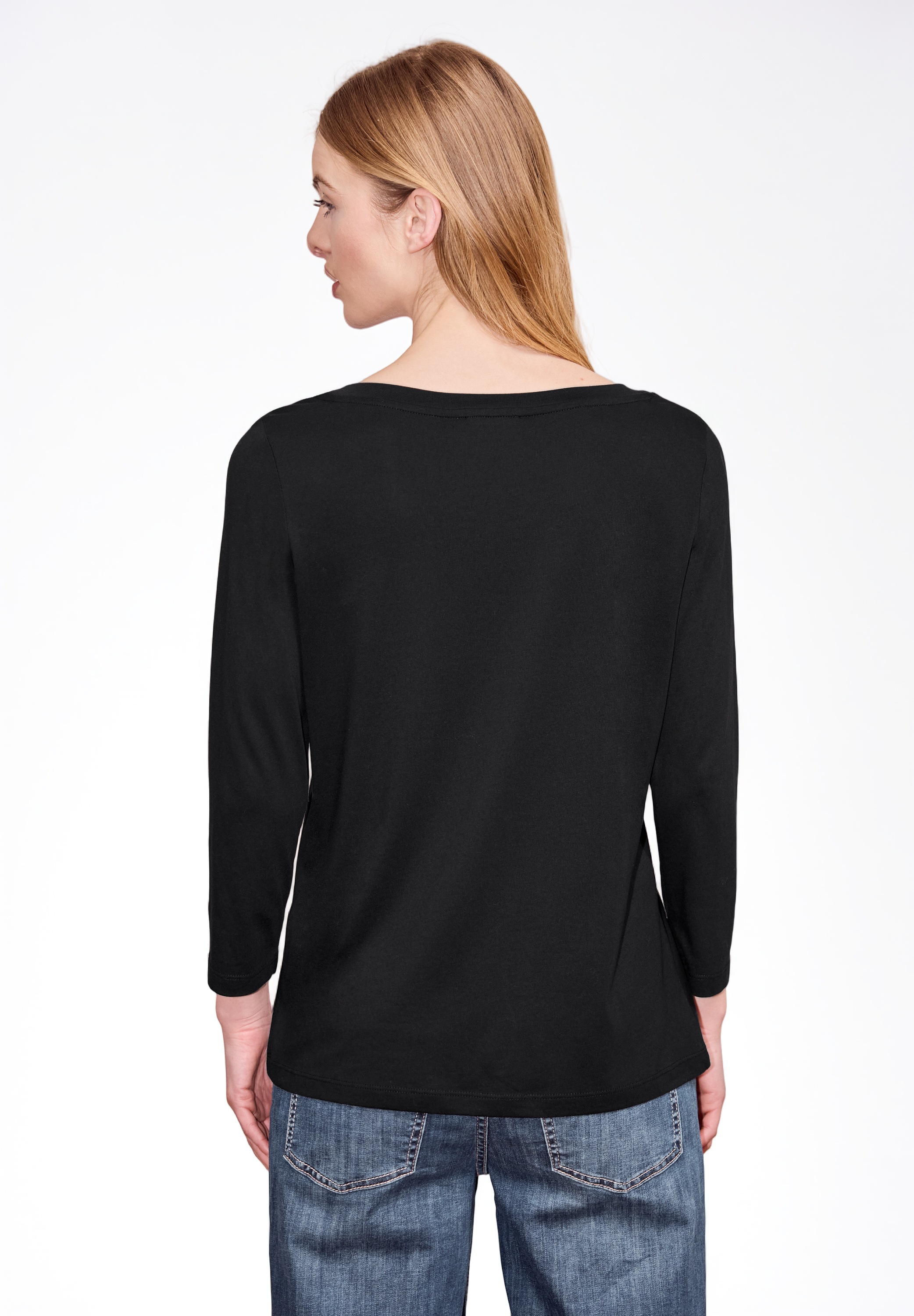 STREET ONE STUDIO 3/4-Arm-Shirt Jersey günstig online kaufen