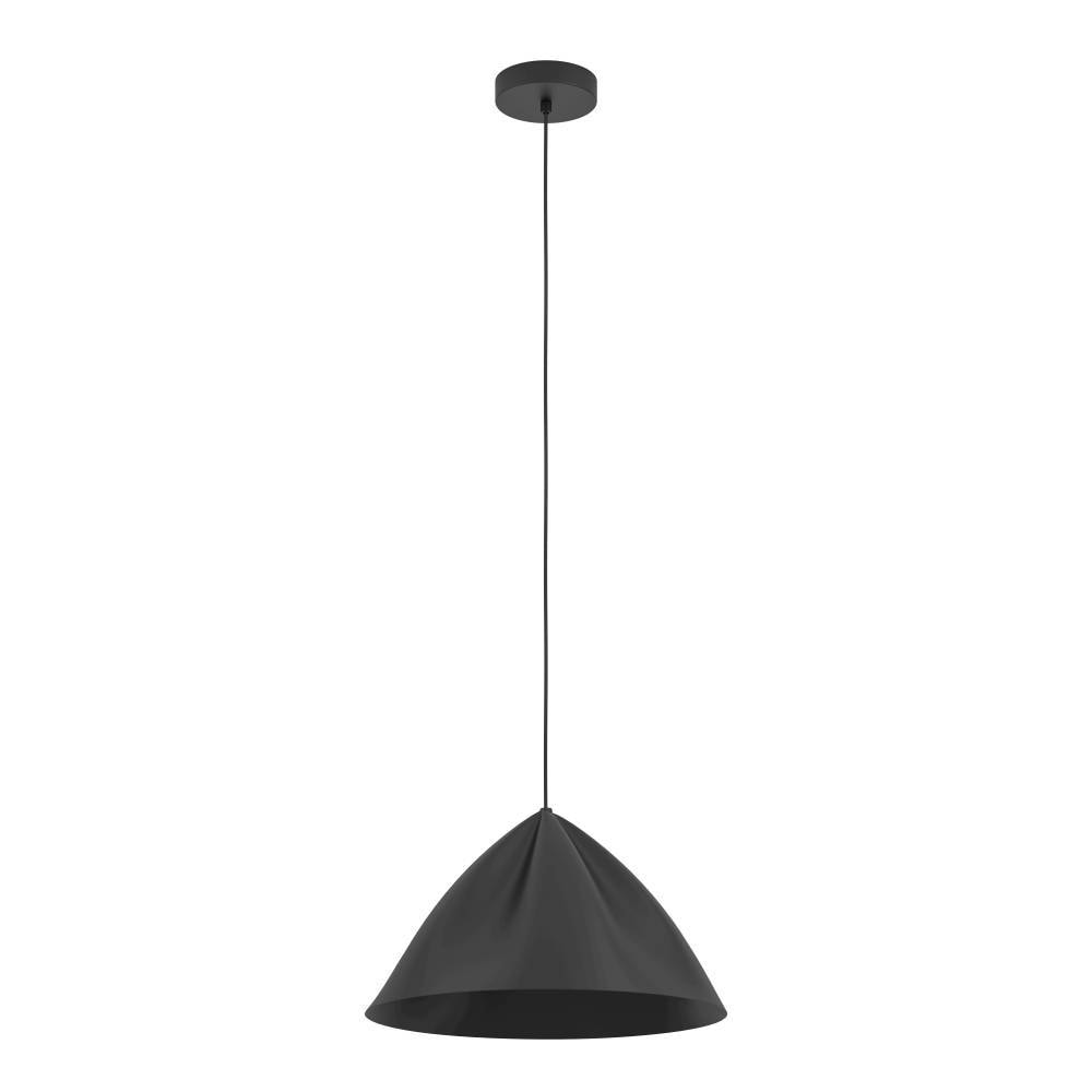 EGLO Hängeleuchte »PODERE«, 1 flammig, Leuchtmittel E27 | ohne Leuchtmittel, Pendellampe, Metall in Schwarz, Hängeleuchte mit E27 Fassung, Ø 42,5cm