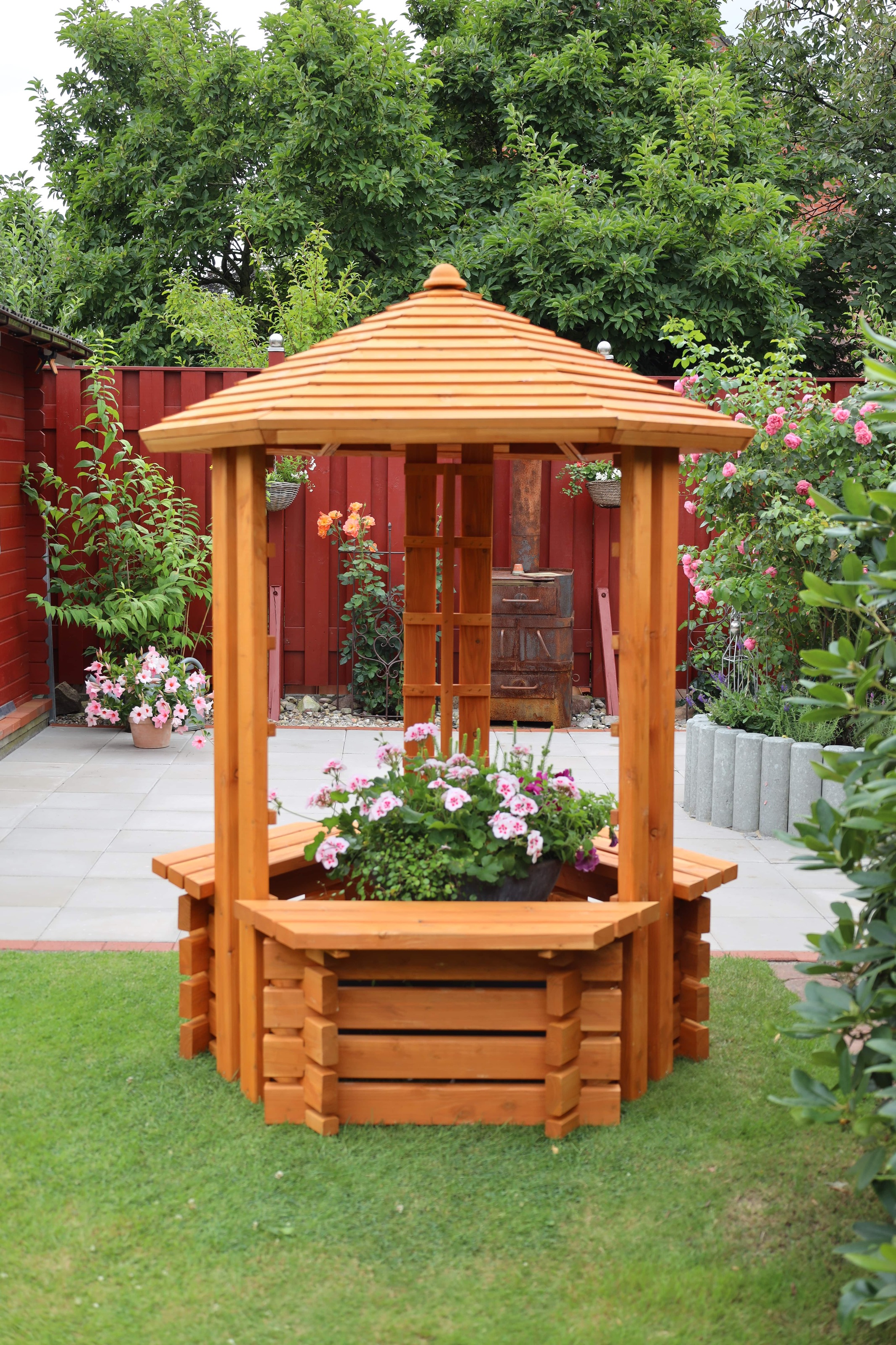 promadino Blumenkasten "Zierbrunnen "Westerwald"", BxTxH: 135x135x192 cm günstig online kaufen