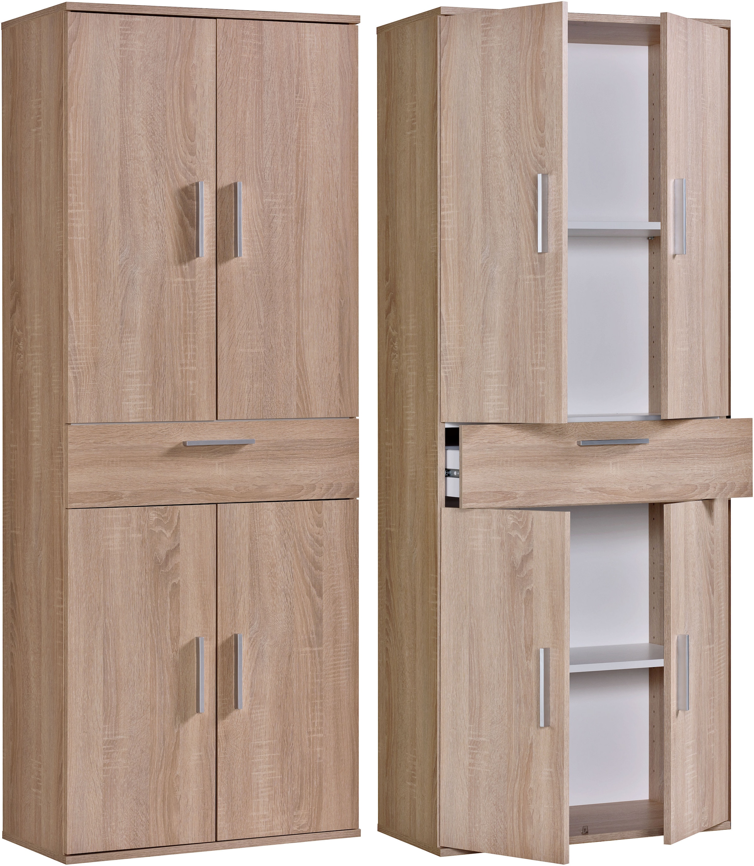 Procontour Mehrzweckschrank »Schrank Clara BESTSELLER!«, (OTTOs Choice), Höhe 167cm mit variabel verstellbaren Einlegeböden
