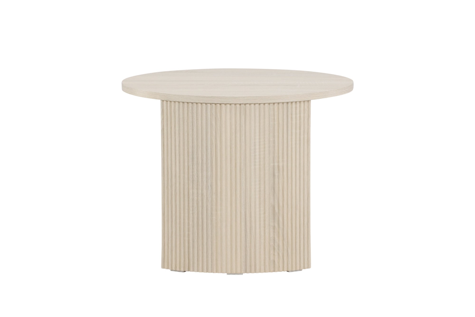 Venture Home Couchtisch Sofatisch, MDF, rund, abgerundet, kompakt, dezent, klassisch