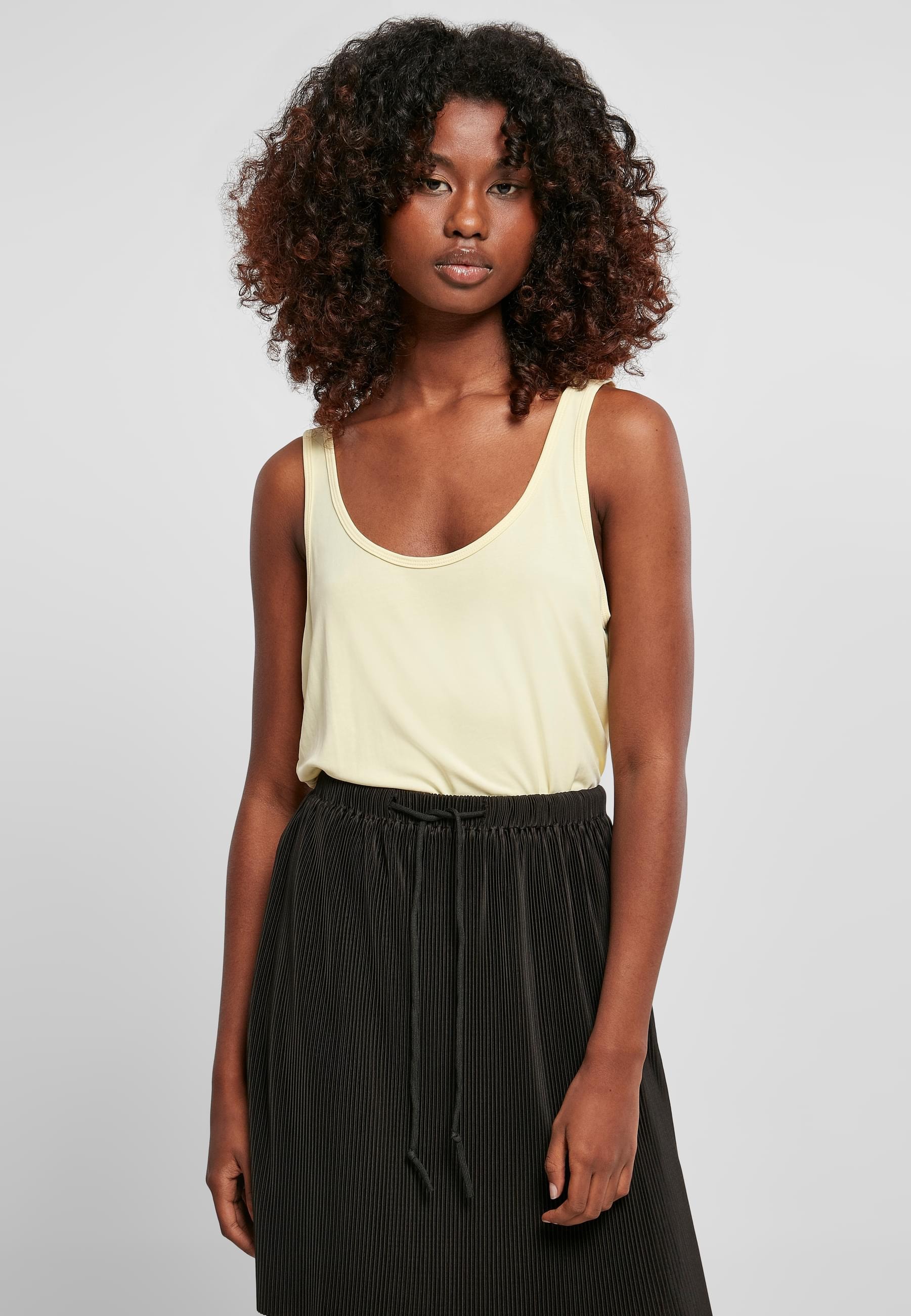 URBAN CLASSICS Muskelshirt »Urban Classics Damen Ladies Modal Loose Top«, (1 tlg.)