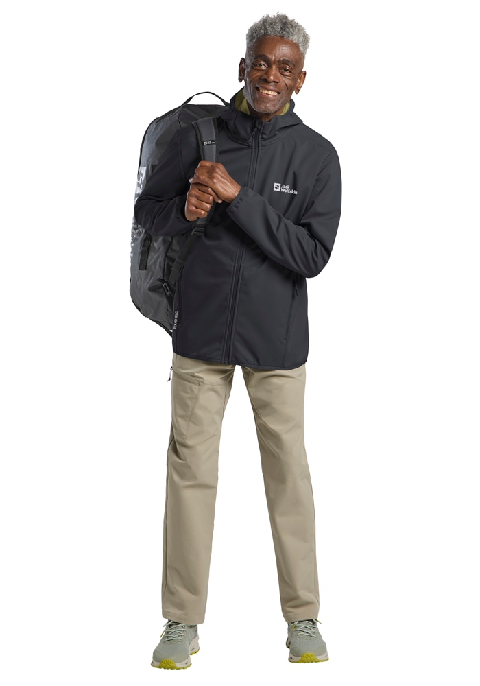 Jack Wolfskin Softshelljacke »BORNBERG HOODY M«, mit Kapuze